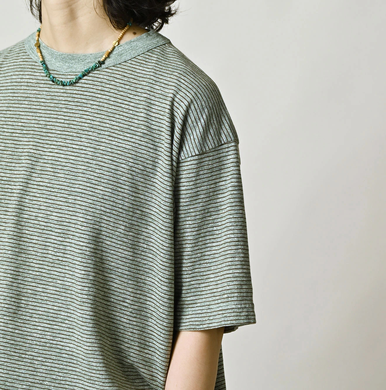 45R(フォーティファイブアール) |天竺ボーダーの908オーシャンTシャツ（トップ）