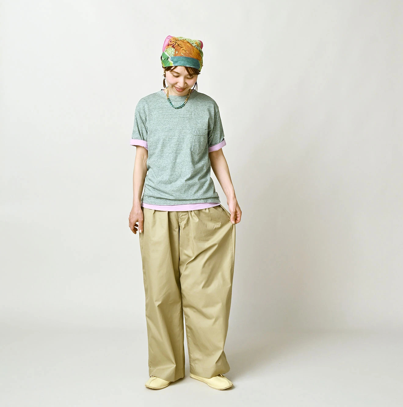 45R(フォーティファイブアール) |天竺の908 45星ポケットTシャツ（トップ）
