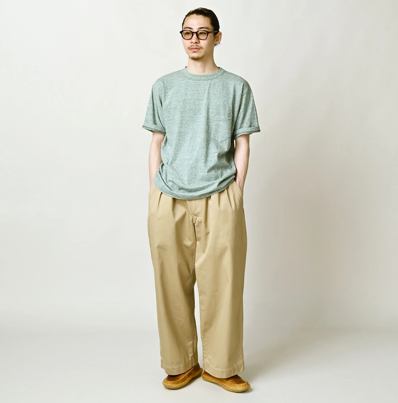 45R(フォーティファイブアール) |天竺の908 45星ポケットTシャツ（トップ）