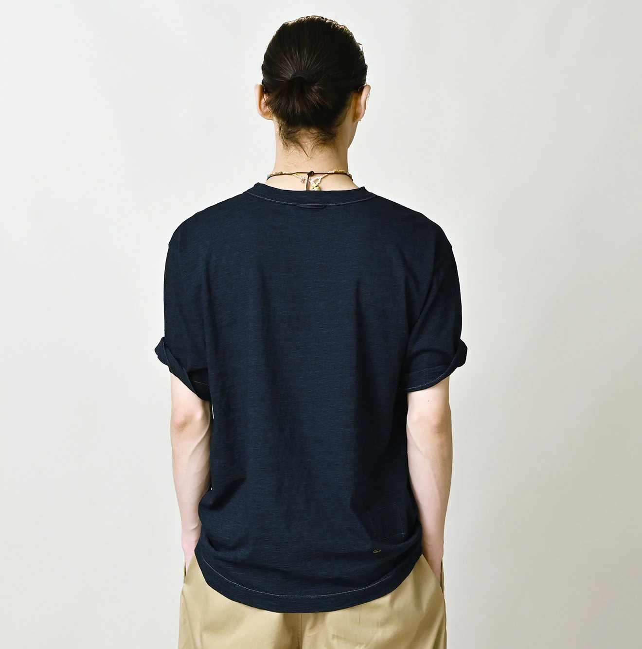 45R(フォーティファイブアール) |天竺の908 45星ポケットTシャツ（インディゴ）