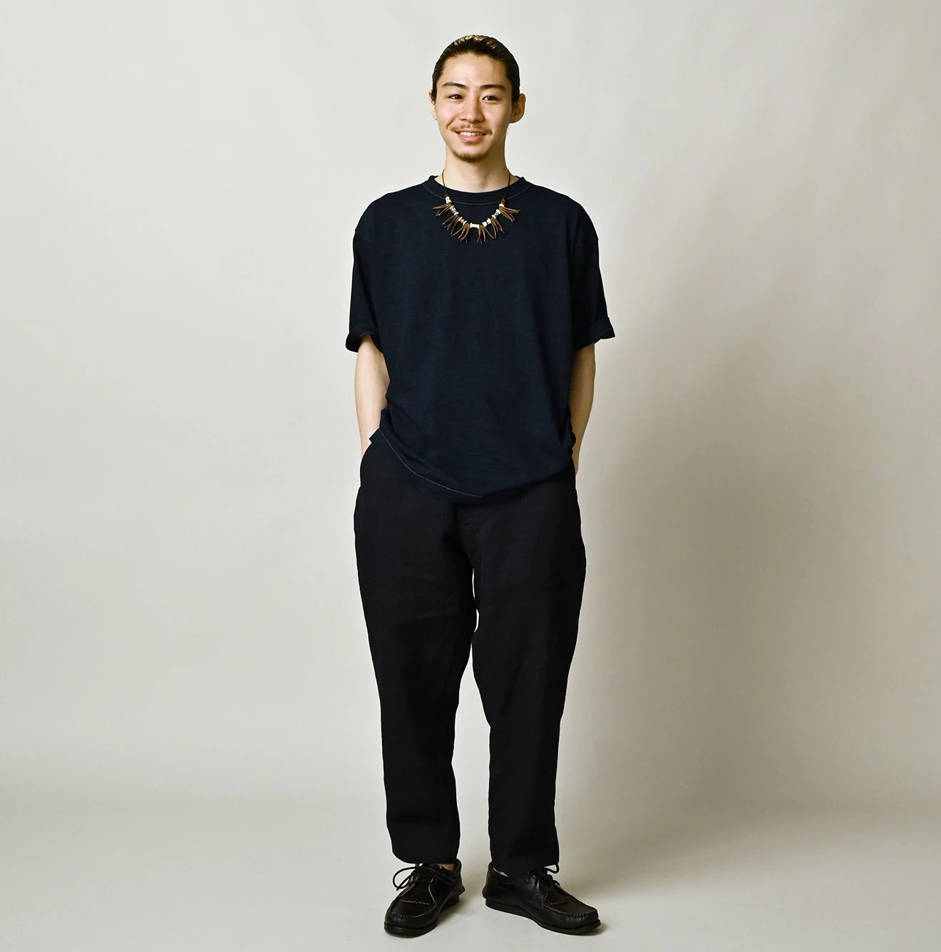 45R(フォーティファイブアール) |天竺の908オーシャンTシャツ（インディゴ）