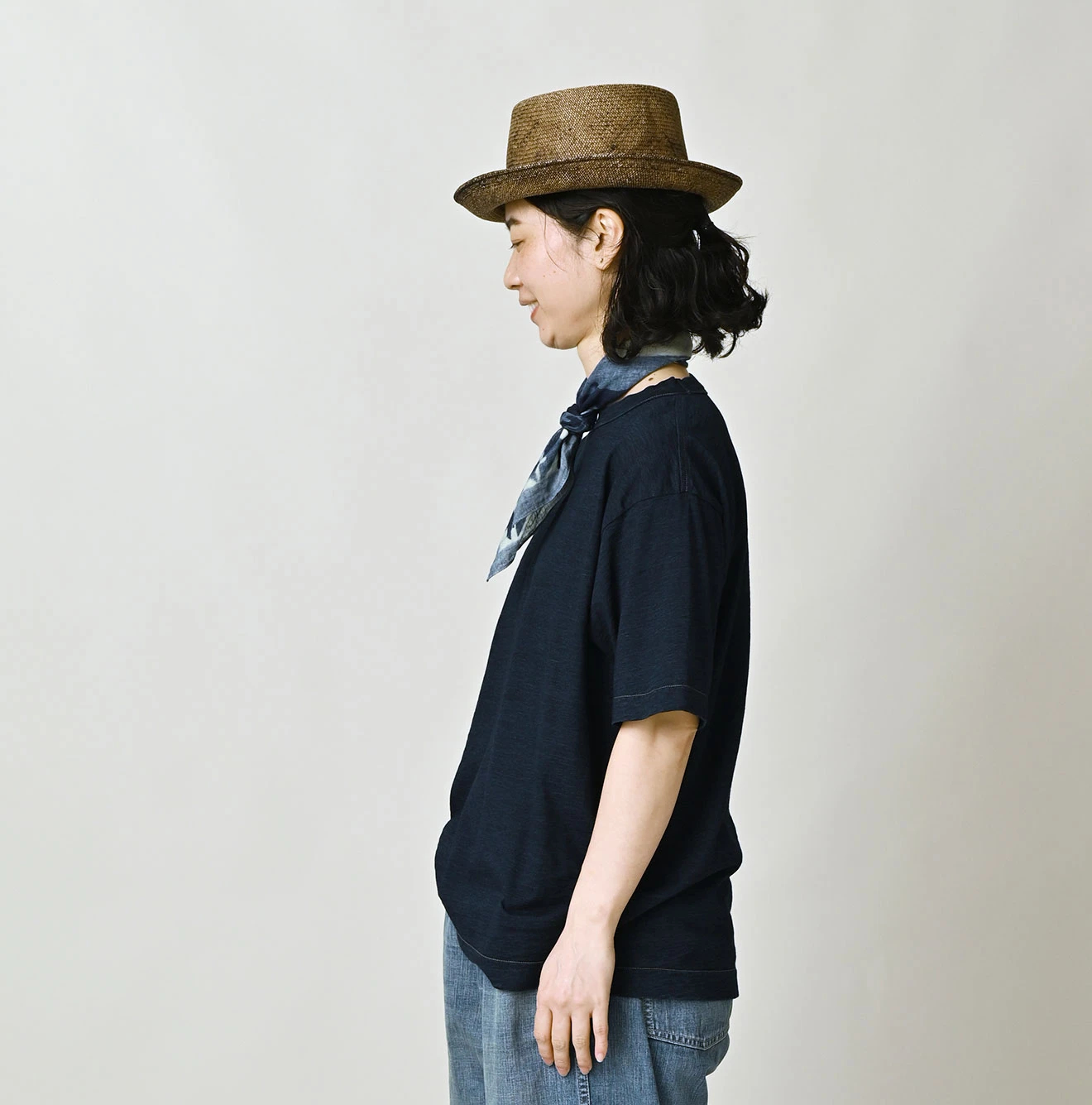 45R(フォーティファイブアール) |天竺の908オーシャンTシャツ（インディゴ）