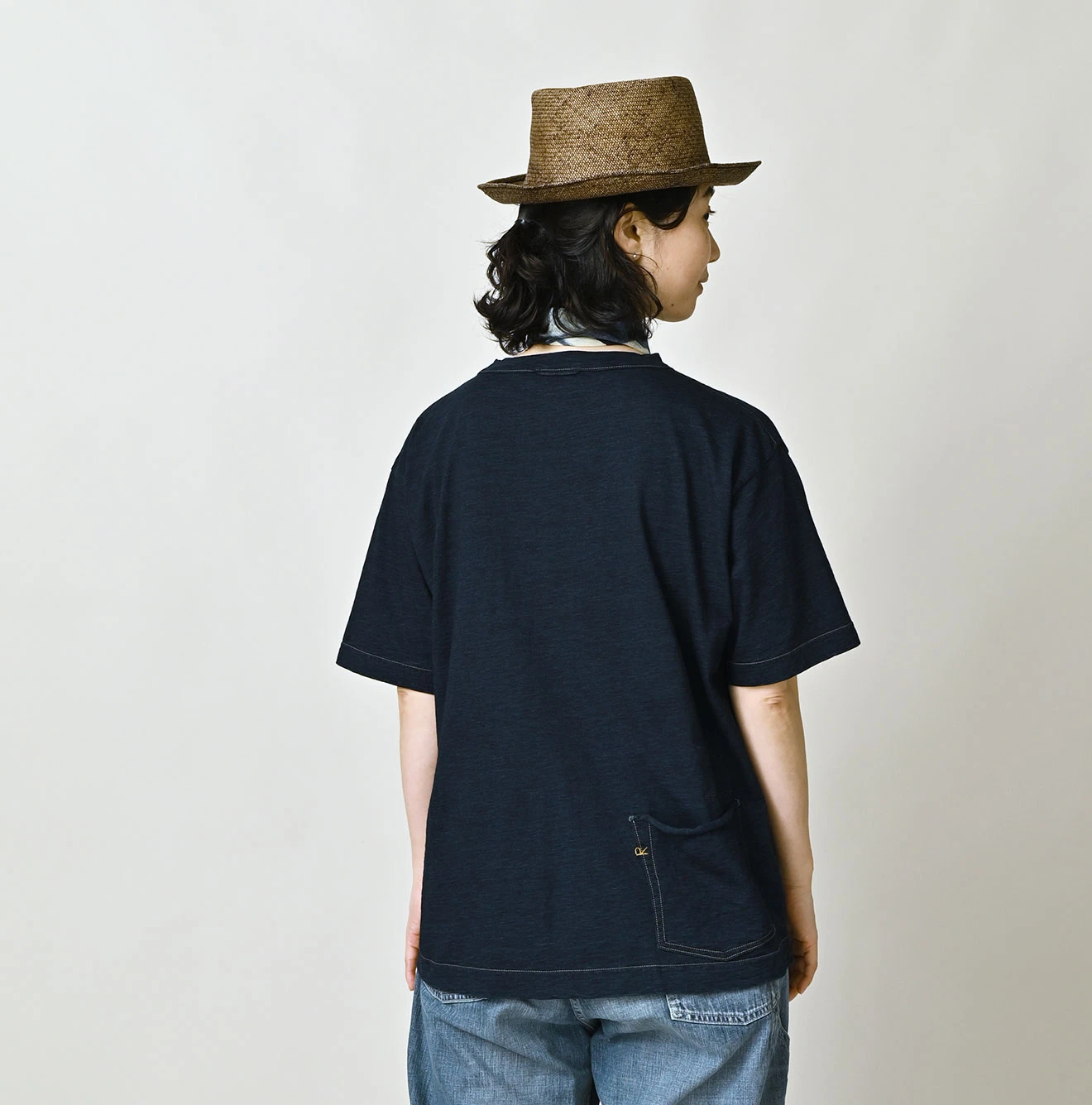 45R(フォーティファイブアール) |天竺の908オーシャンTシャツ（インディゴ）