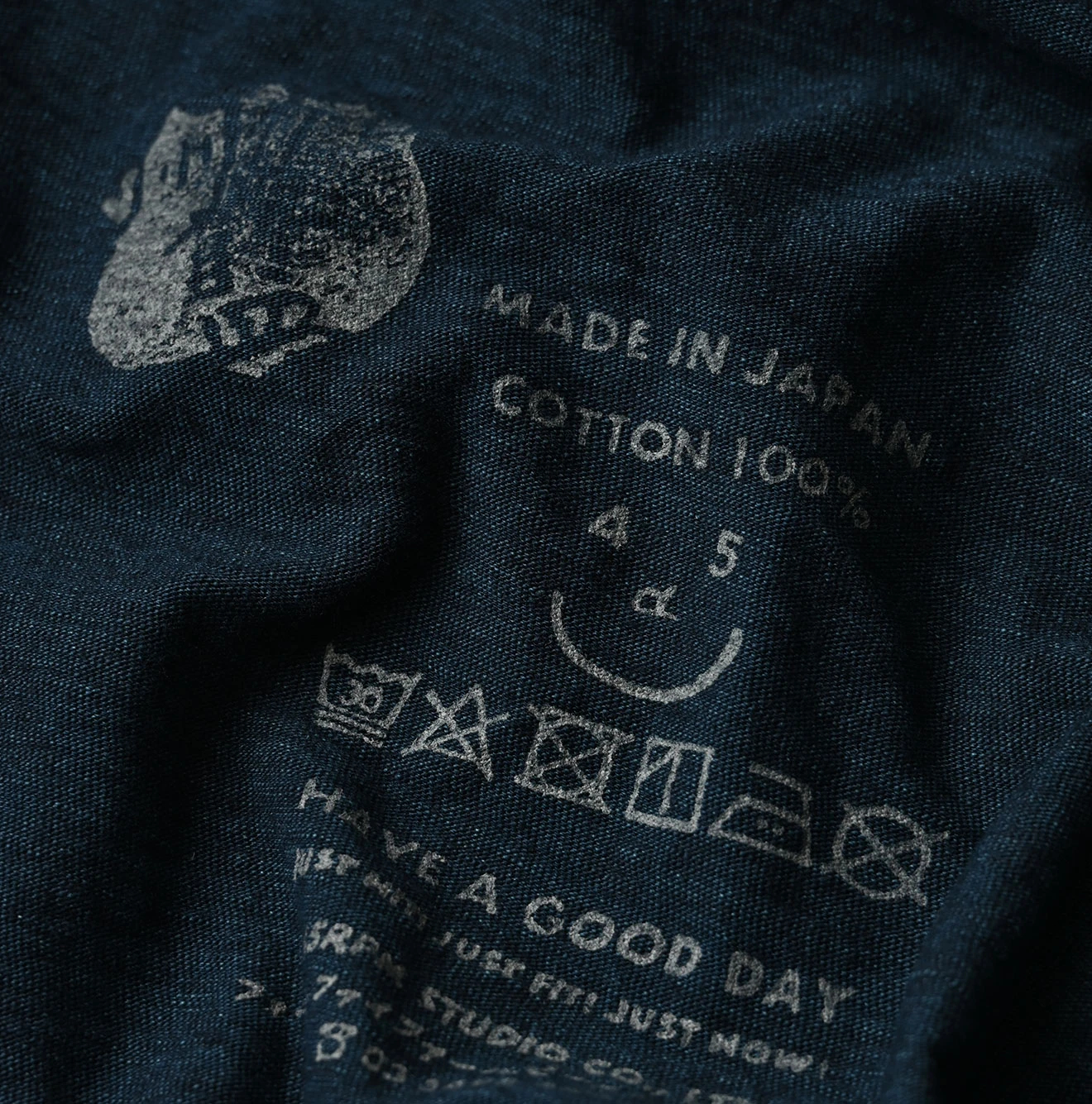 45R(フォーティファイブアール) |天竺の908オーシャンTシャツ（インディゴ）