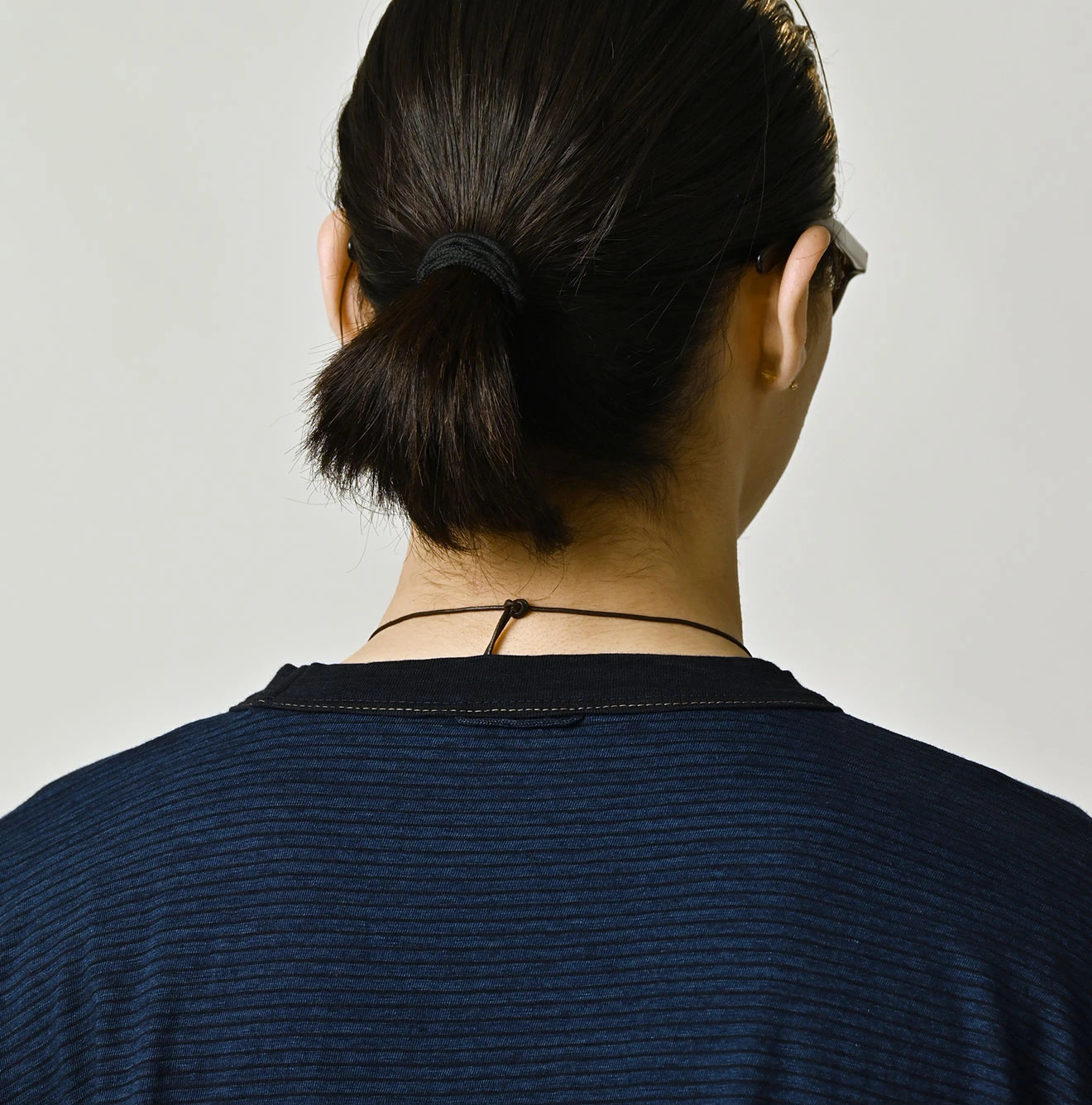 45R(フォーティファイブアール) |天竺ボーダーの908オーシャンTシャツ（インディゴ）