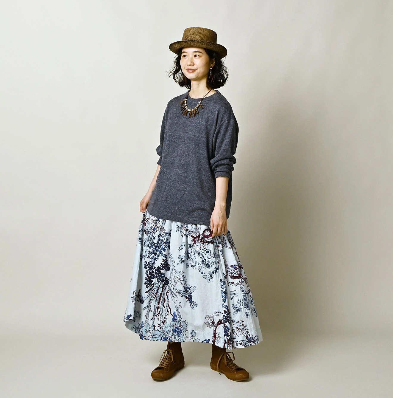 45R(フォーティファイブアール) |モンサン超ガーゼの908オーシャンTシャツ