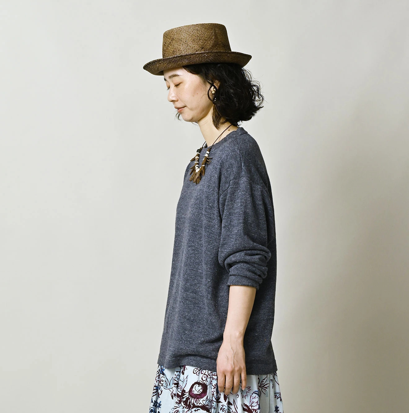 45R(フォーティファイブアール) |モンサン超ガーゼの908オーシャンTシャツ