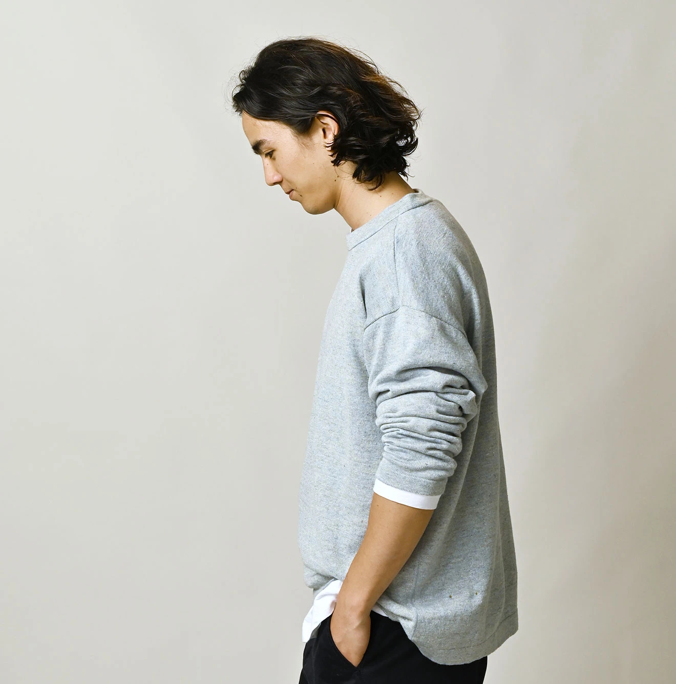 45R(フォーティファイブアール) |モンサン超ガーゼの908オーシャンTシャツ