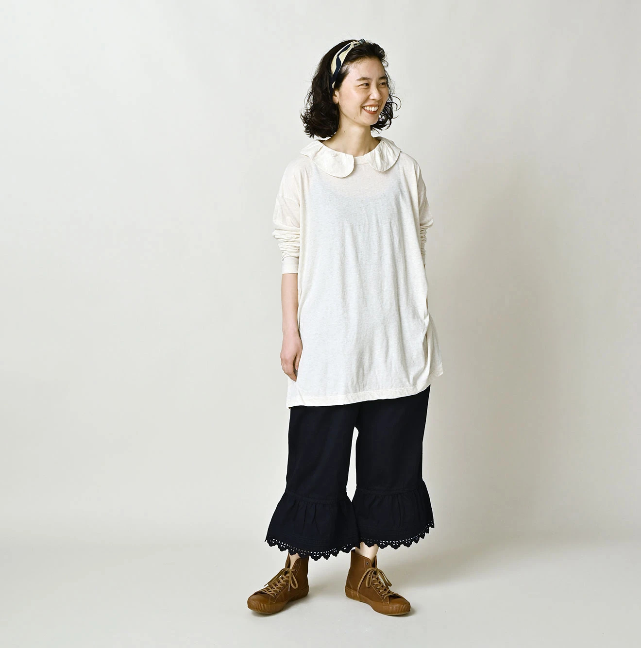 45R(フォーティファイブアール) |ヨコサテンのペチパンツ