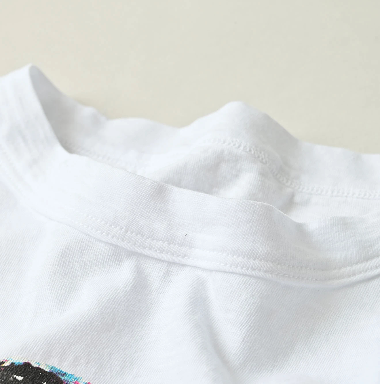 45R(フォーティファイブアール) |ベタッチフラミングウェイくんプリントの908 45星Tシャツ