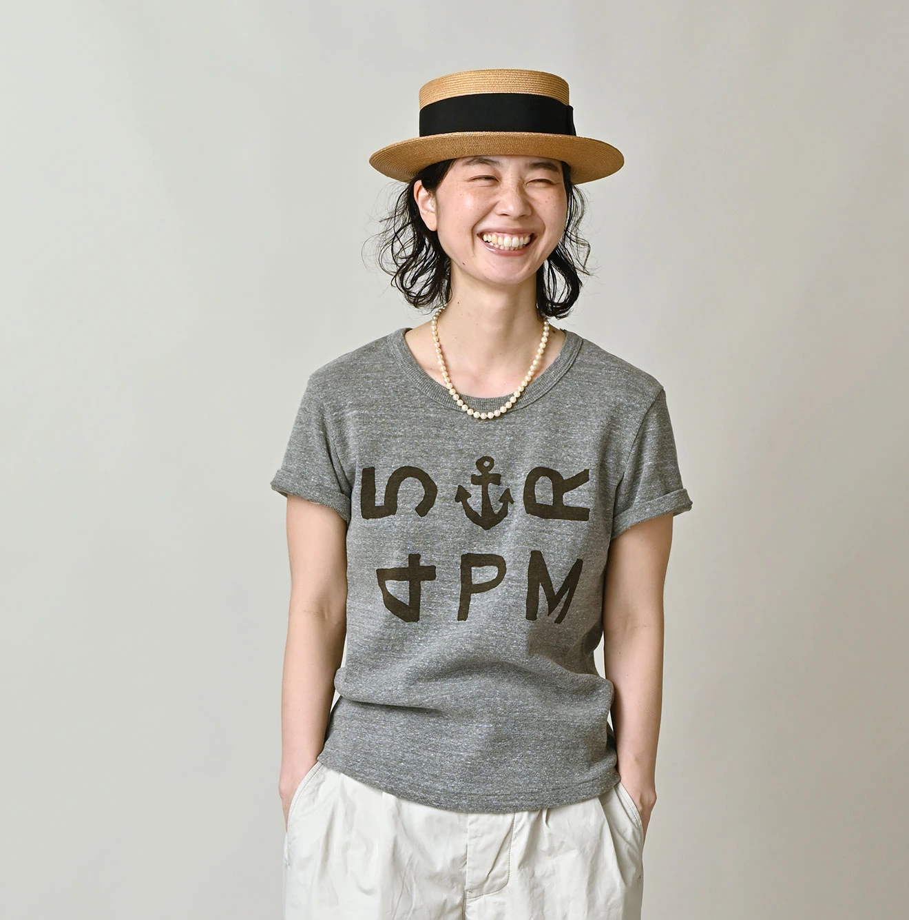 45R(フォーティファイブアール) |ONEONE 宝物のチビTシャツ（トップ）