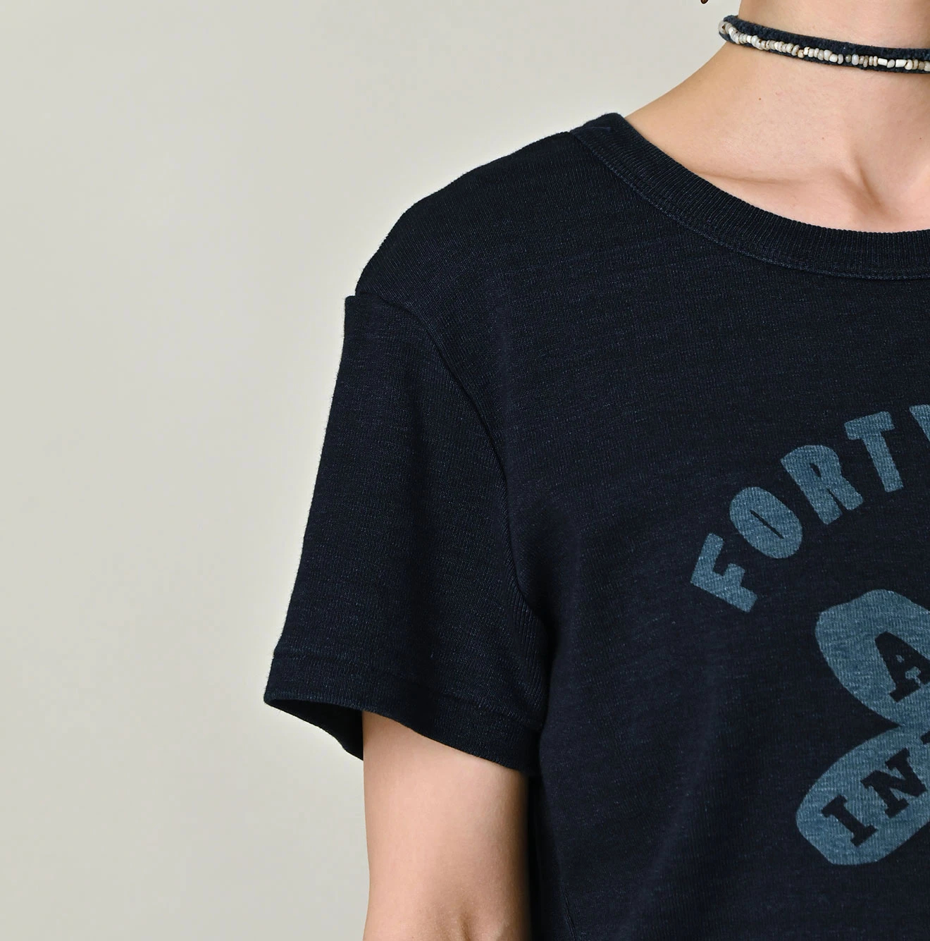 45R(フォーティファイブアール) |ONEONE 宝物のチビTシャツ（インディゴ）