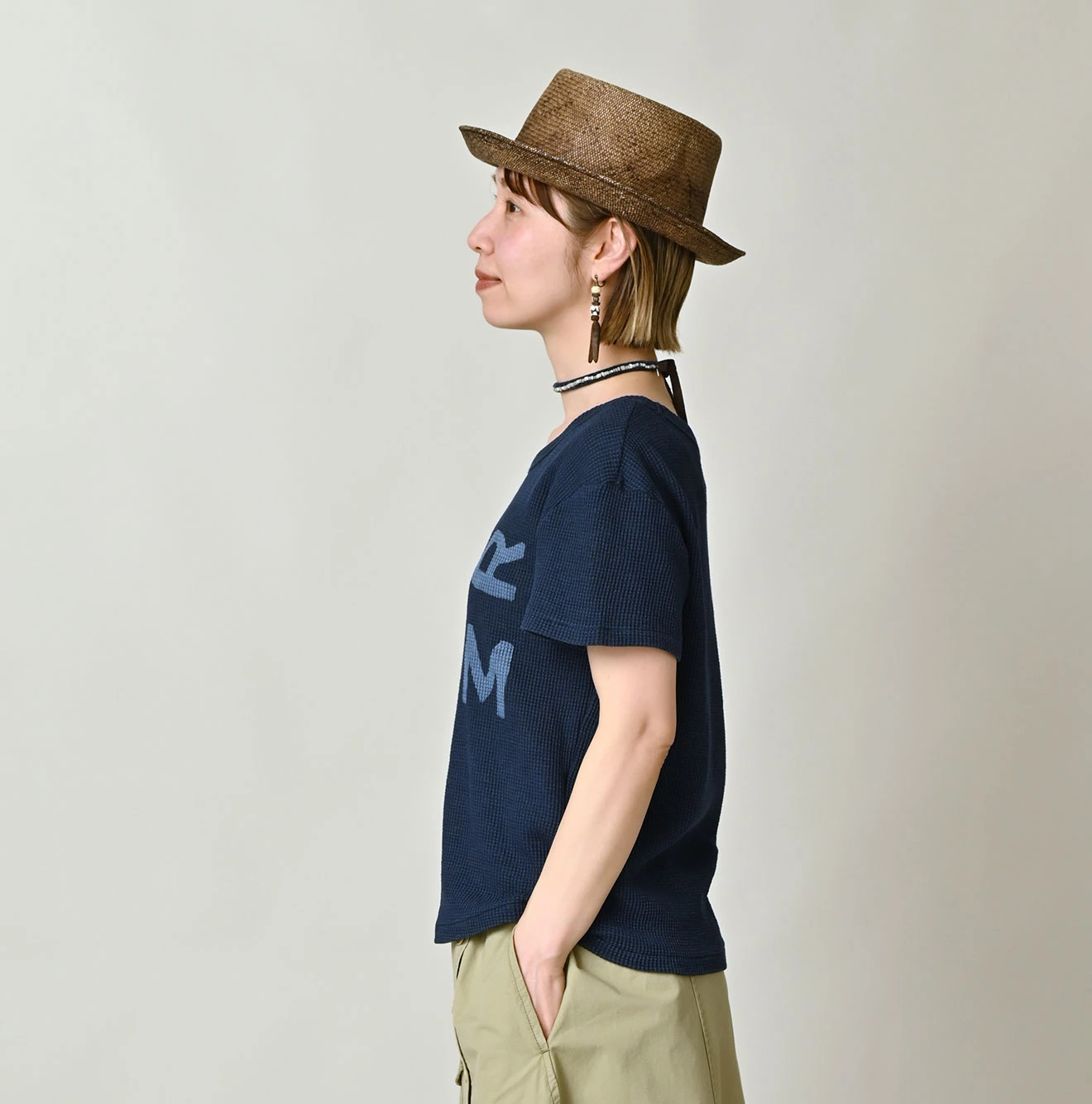 45R(フォーティファイブアール) |ONEONE 宝物のチビTシャツ（インディゴ）