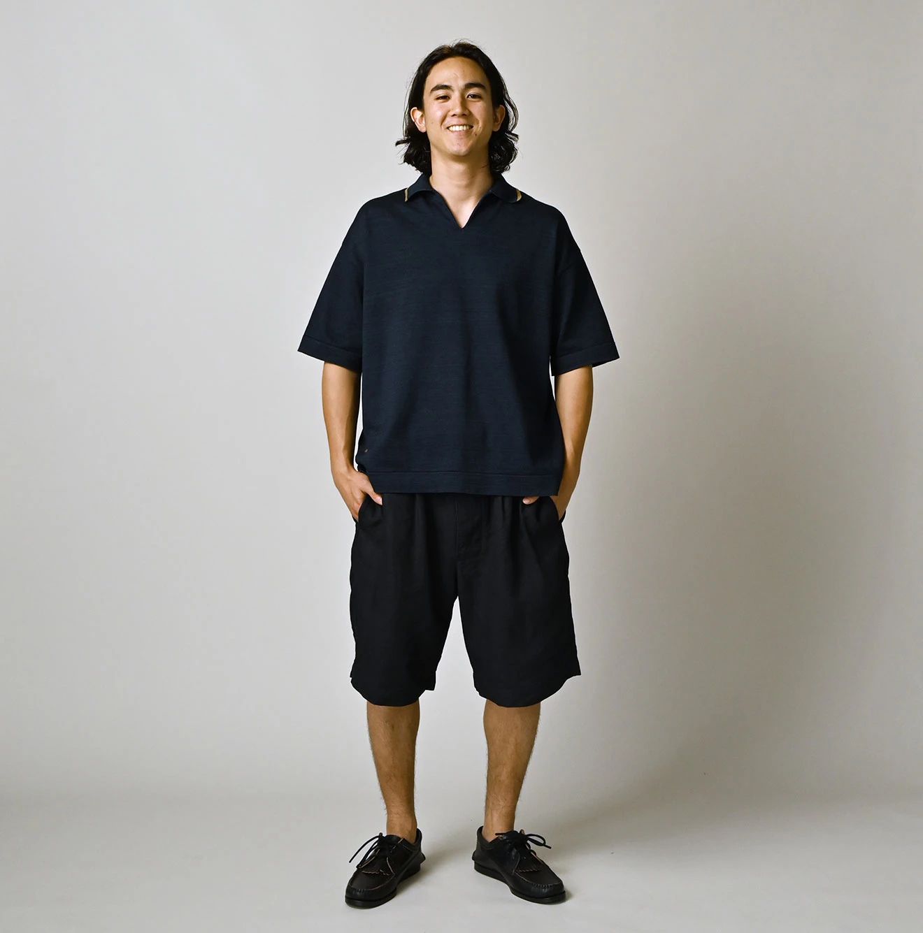 45R(フォーティファイブアール) |スーピマニットソーのプル MEN（インディゴ）