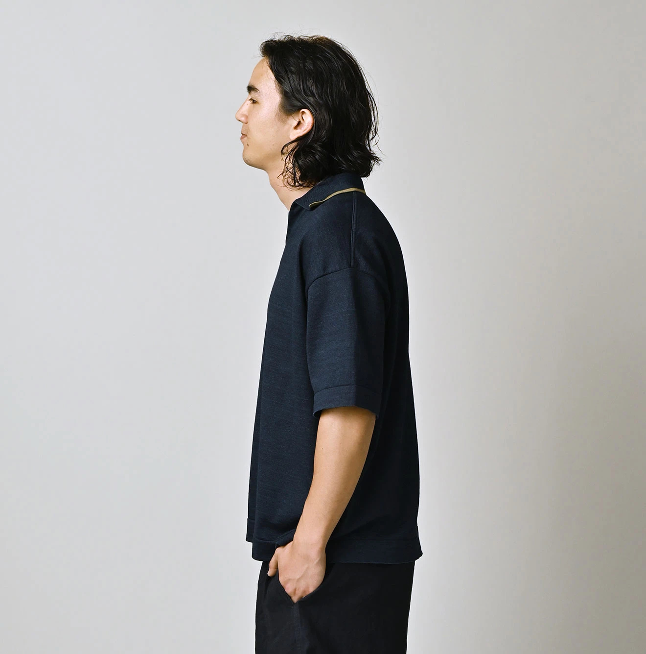 45R(フォーティファイブアール) |スーピマニットソーのプル MEN（インディゴ）