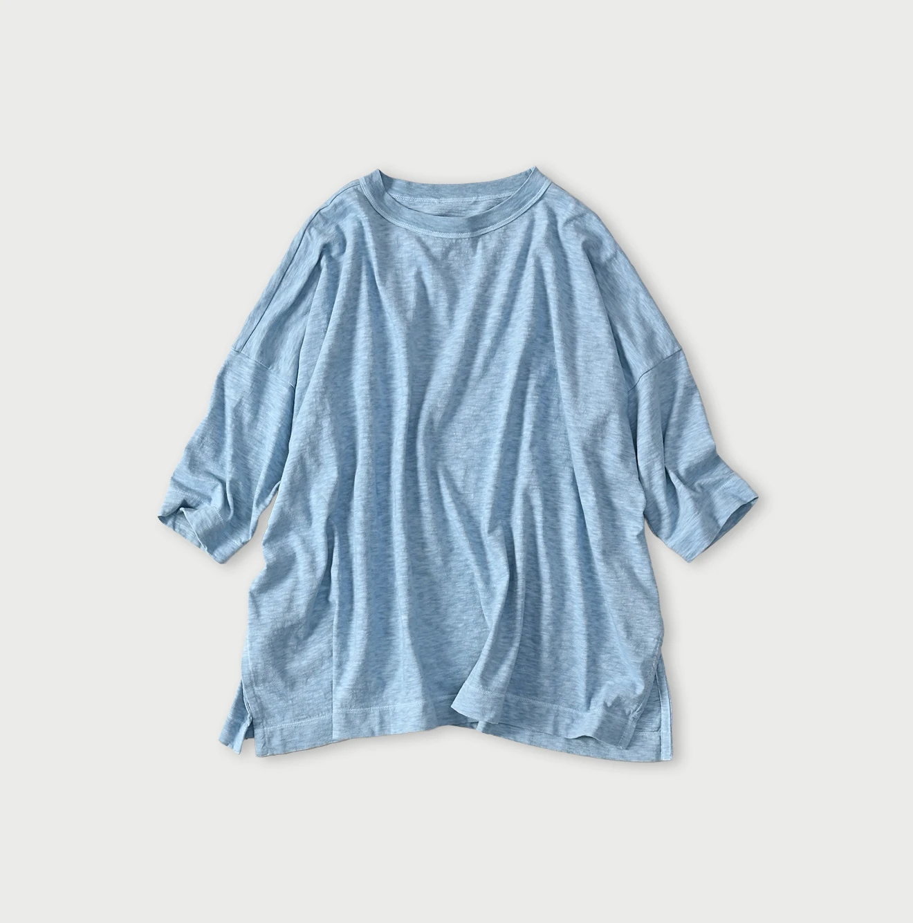 45R(フォーティファイブアール) |天竺のビッグスリットTシャツ（45草染）