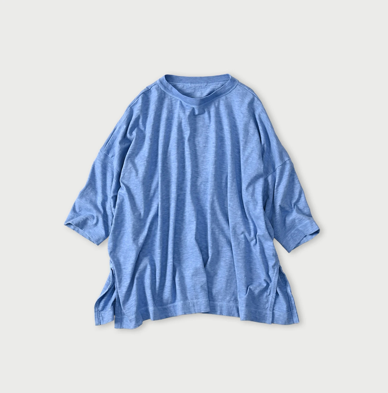 45R(フォーティファイブアール) |天竺のビッグスリットTシャツ（45草染）