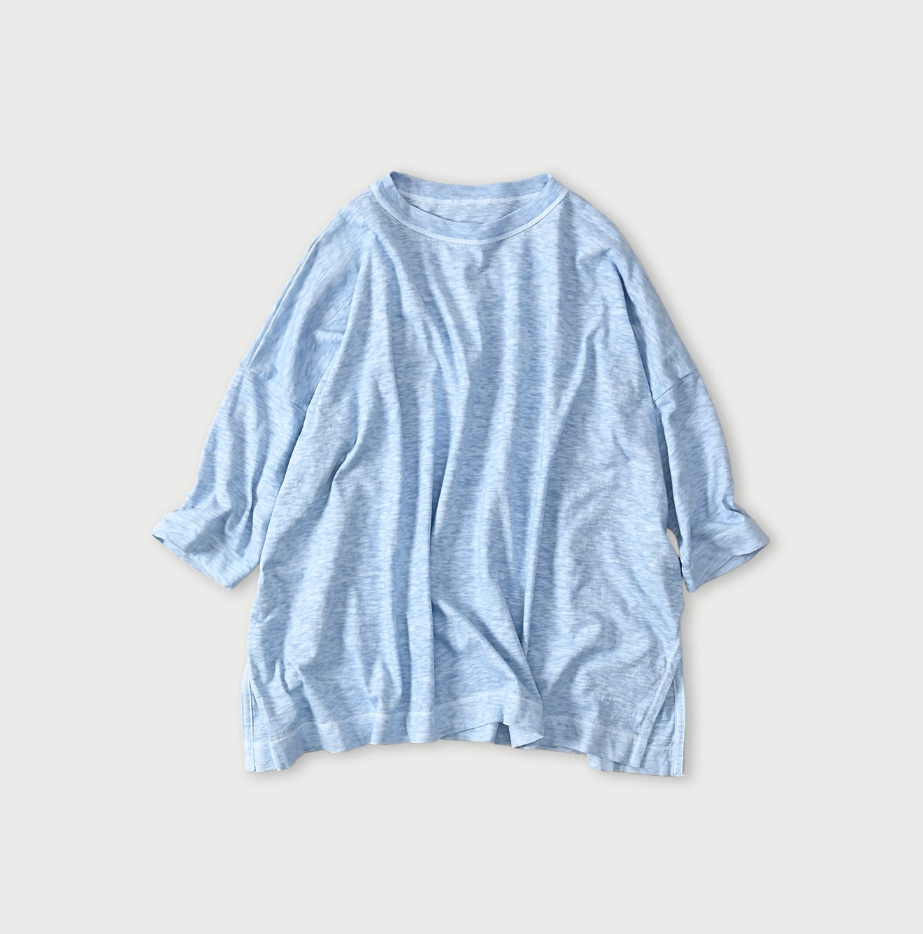 45R(フォーティファイブアール) |天竺のビッグスリットTシャツ（45草染）