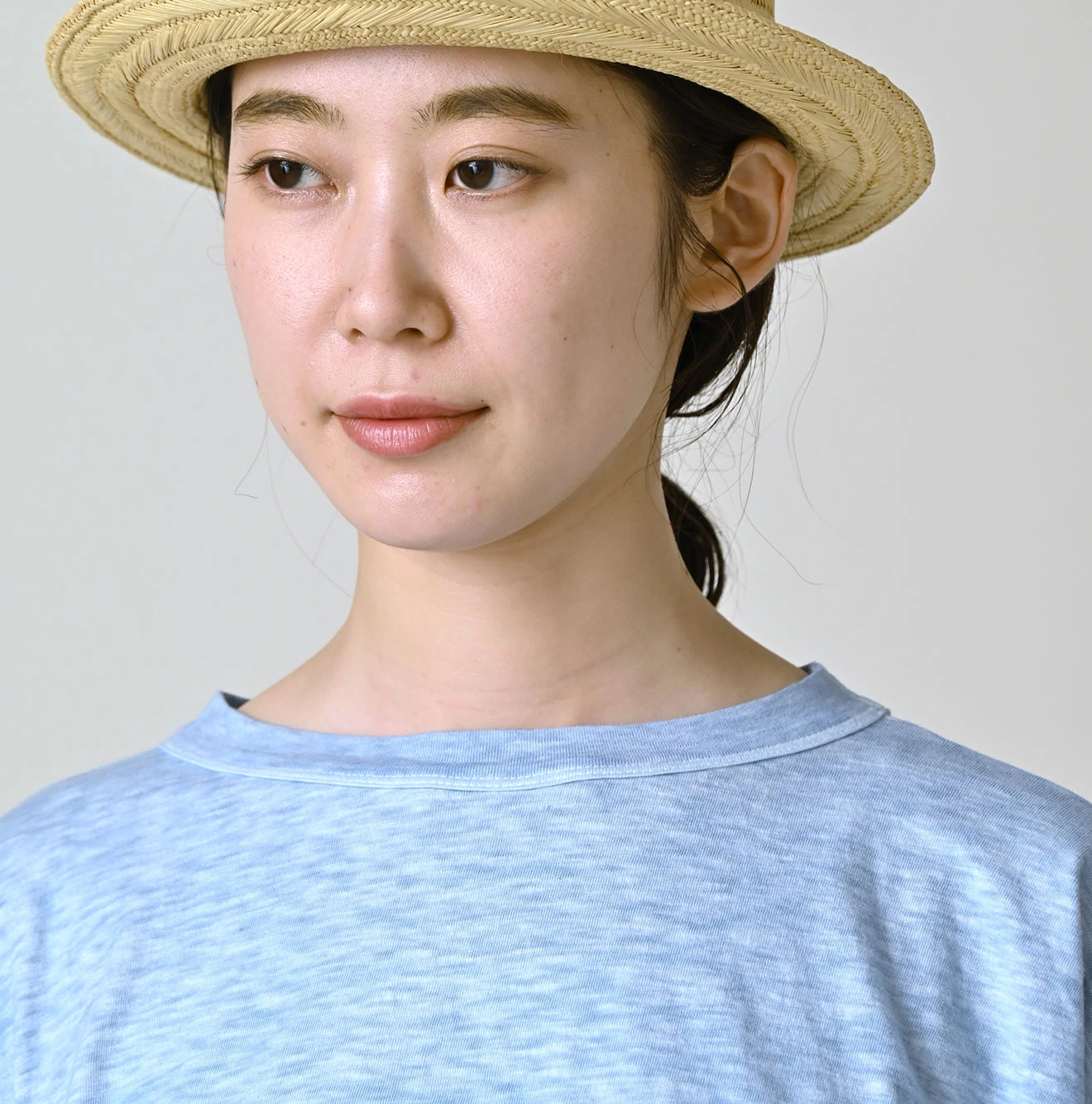 45R(フォーティファイブアール) |天竺のビッグスリットTシャツ（45草染）