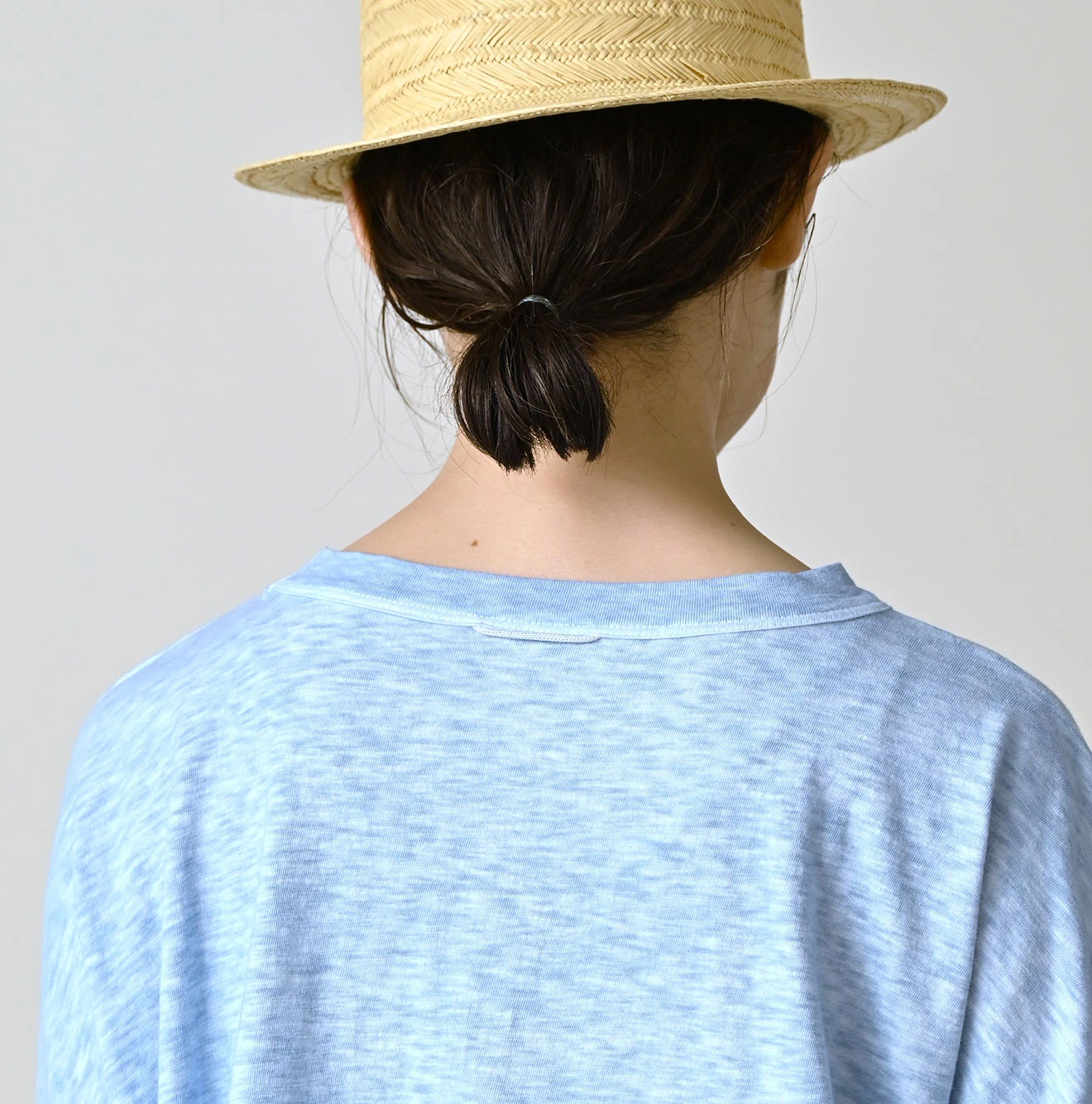 45R(フォーティファイブアール) |天竺のビッグスリットTシャツ（45草染）