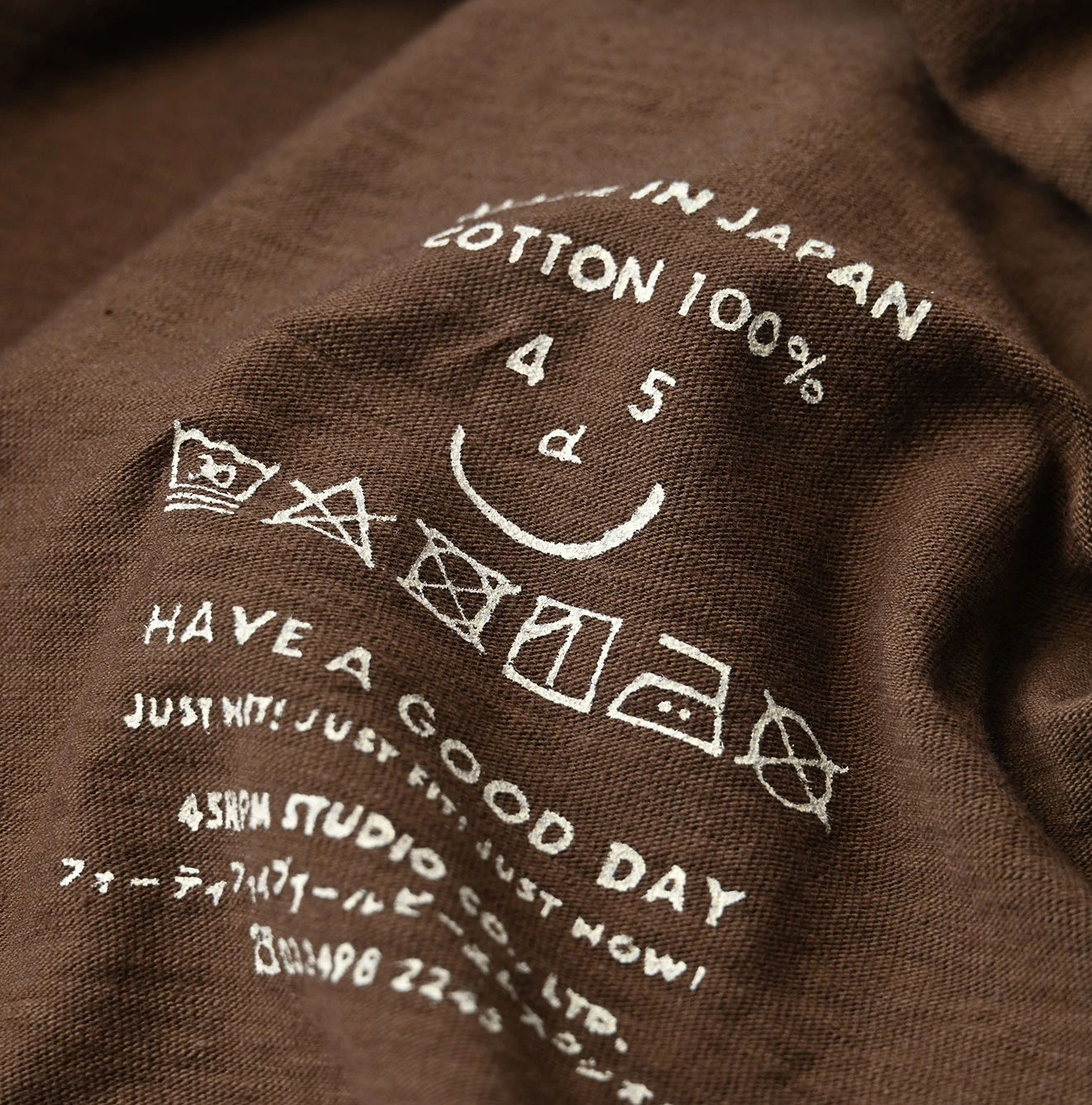 45R(フォーティファイブアール) |天竺の908 45星Tシャツ
