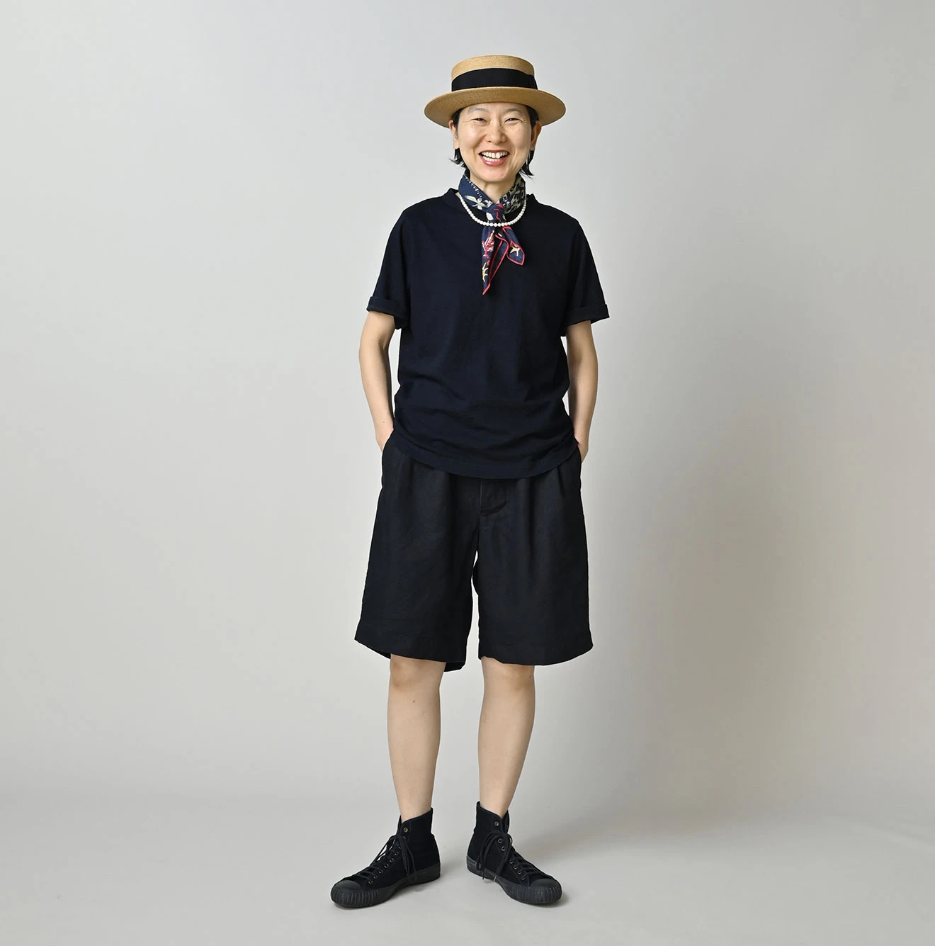 45R(フォーティファイブアール) |天竺の908 45星Tシャツ（インディゴ）