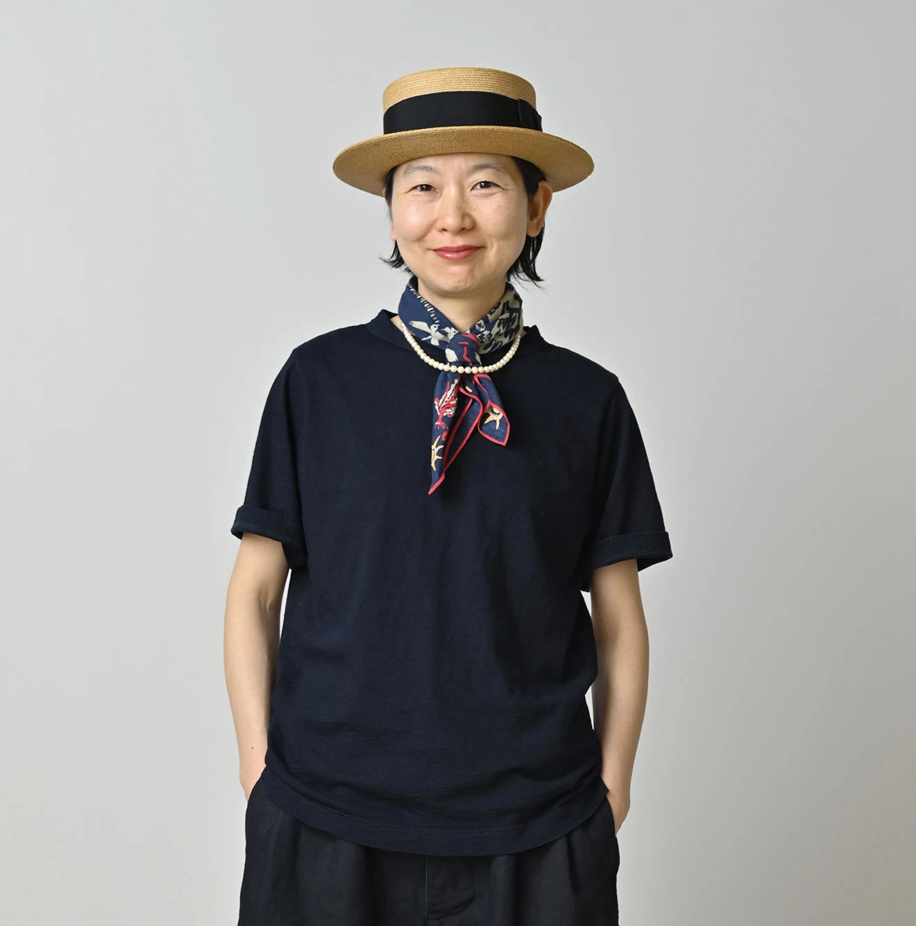 45R(フォーティファイブアール) |天竺の908 45星Tシャツ（インディゴ）