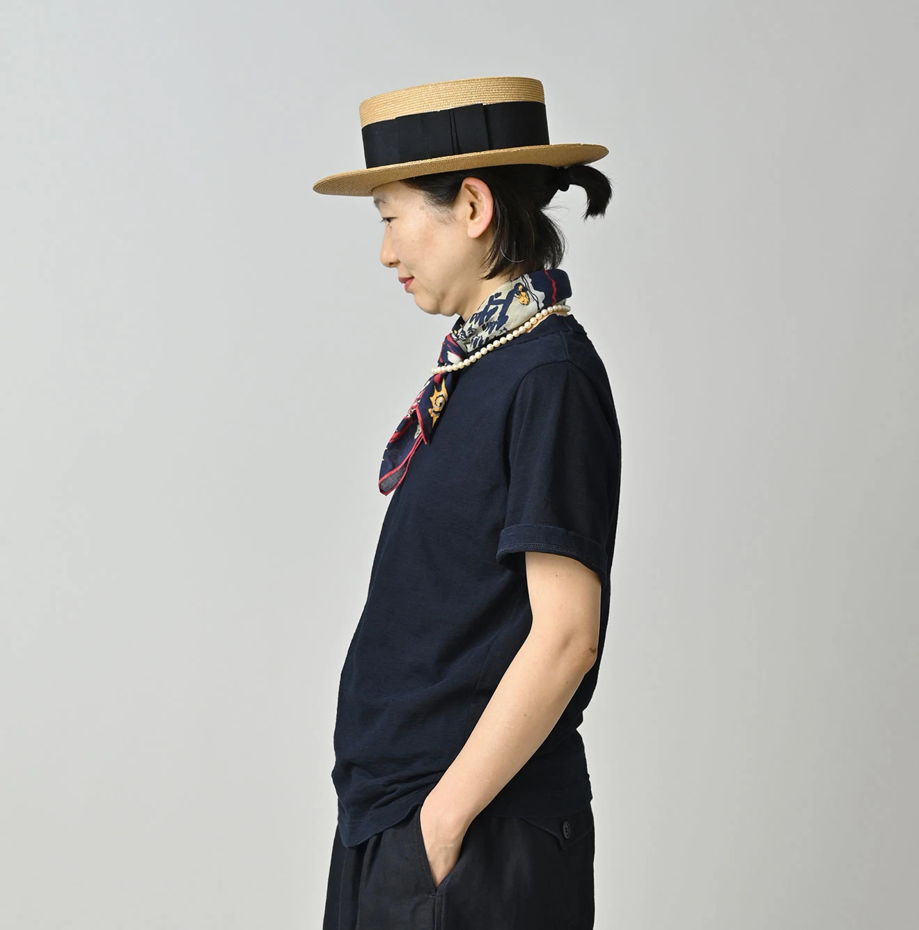 45R(フォーティファイブアール) |天竺の908 45星Tシャツ（インディゴ）