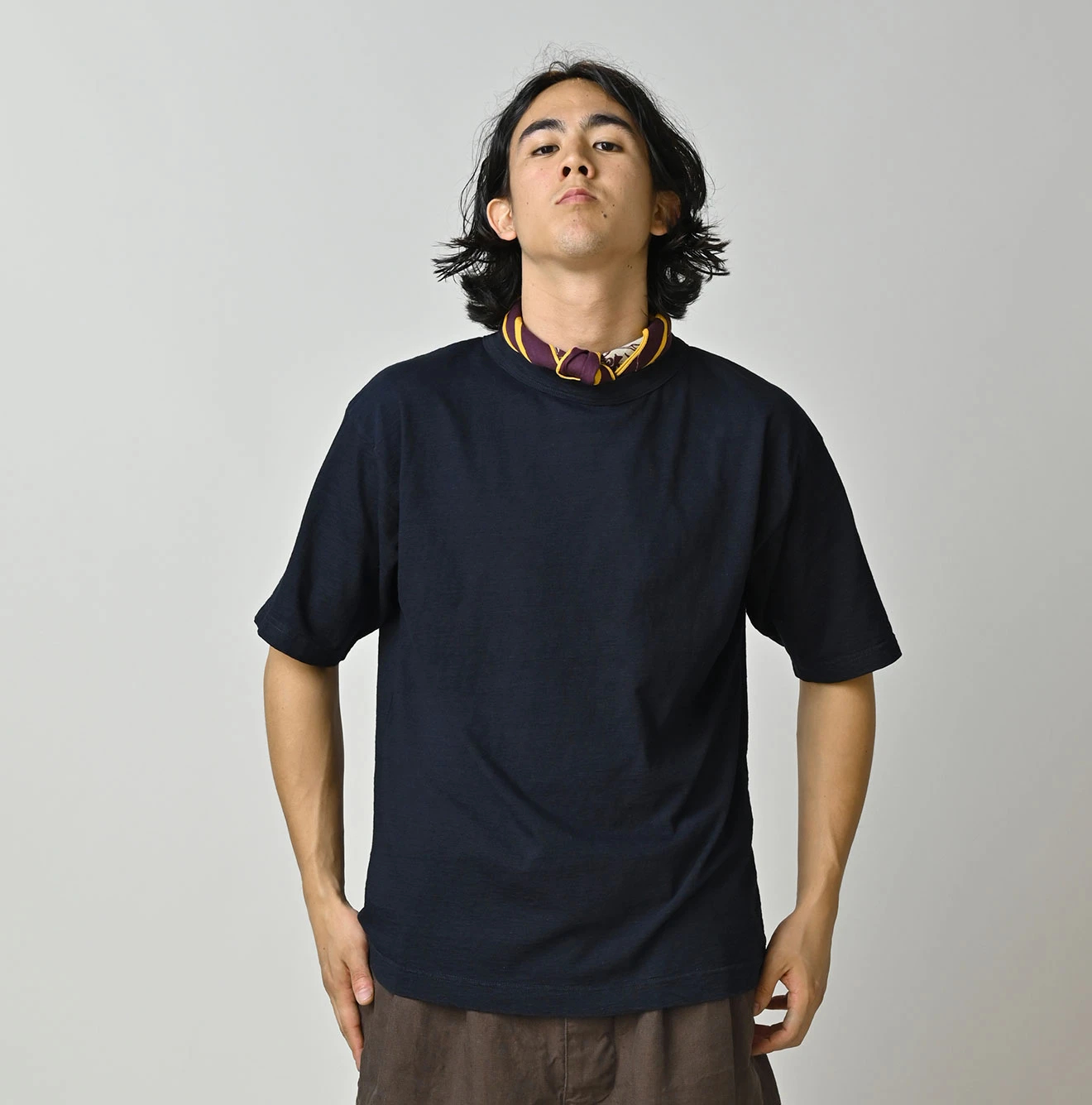 45R(フォーティファイブアール) |天竺の908 45星Tシャツ（インディゴ）