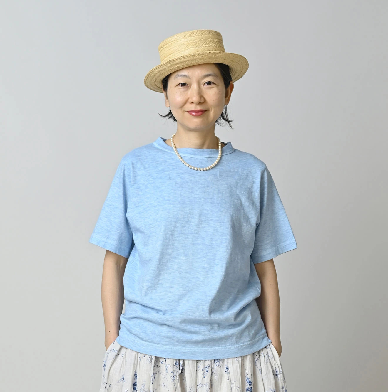 45R(フォーティファイブアール) |天竺の908 45星Tシャツ（45草染）