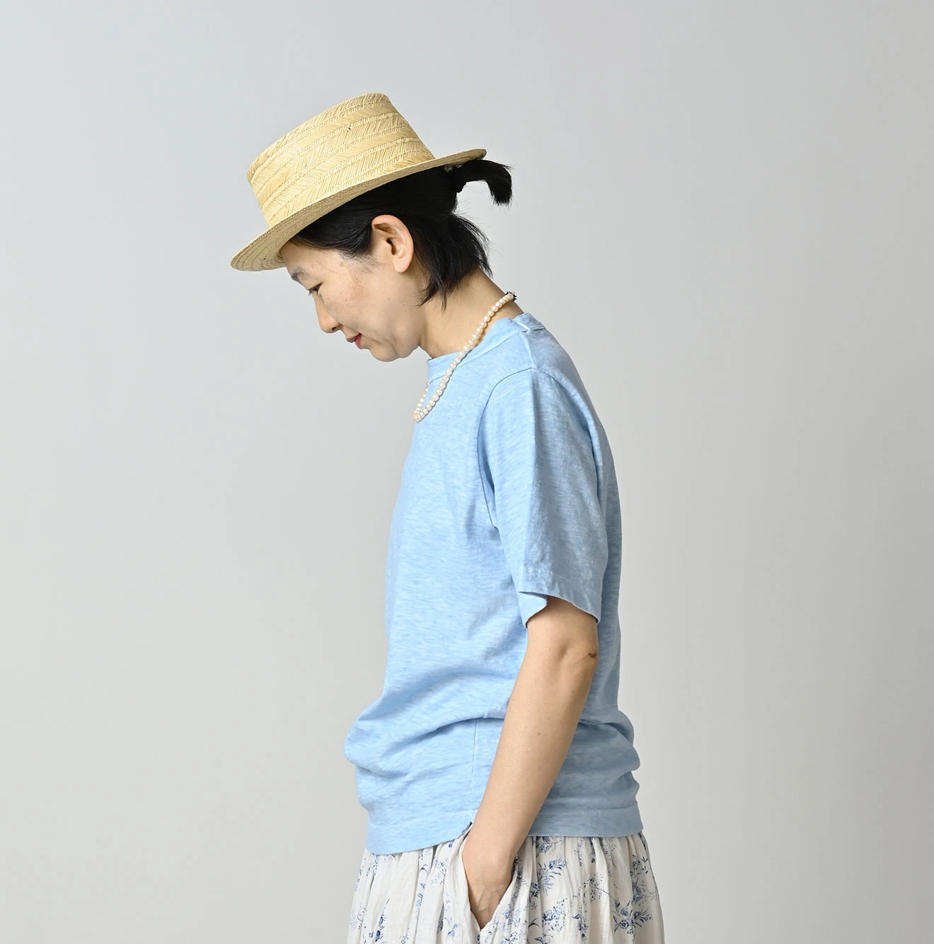 45R(フォーティファイブアール) |天竺の908 45星Tシャツ（45草染）