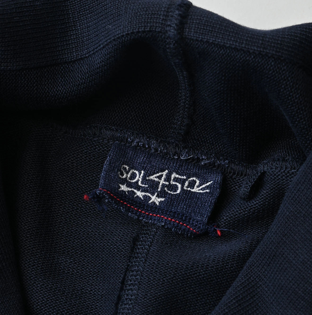 45R(フォーティファイブアール) |度詰ニットソーのショールカーディガン