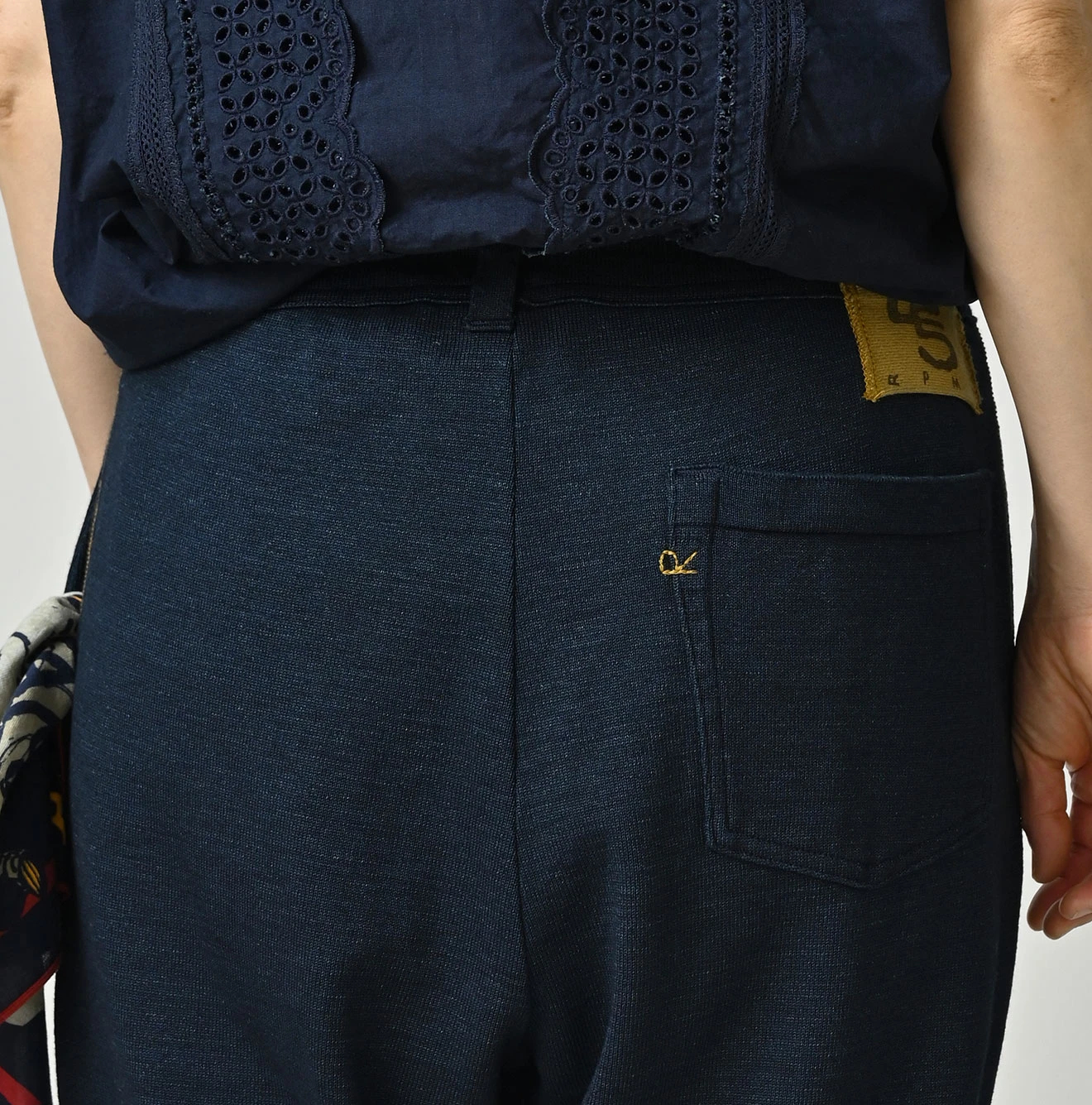 45R(フォーティファイブアール) |度詰ニットソーの908パンツ（インディゴ）