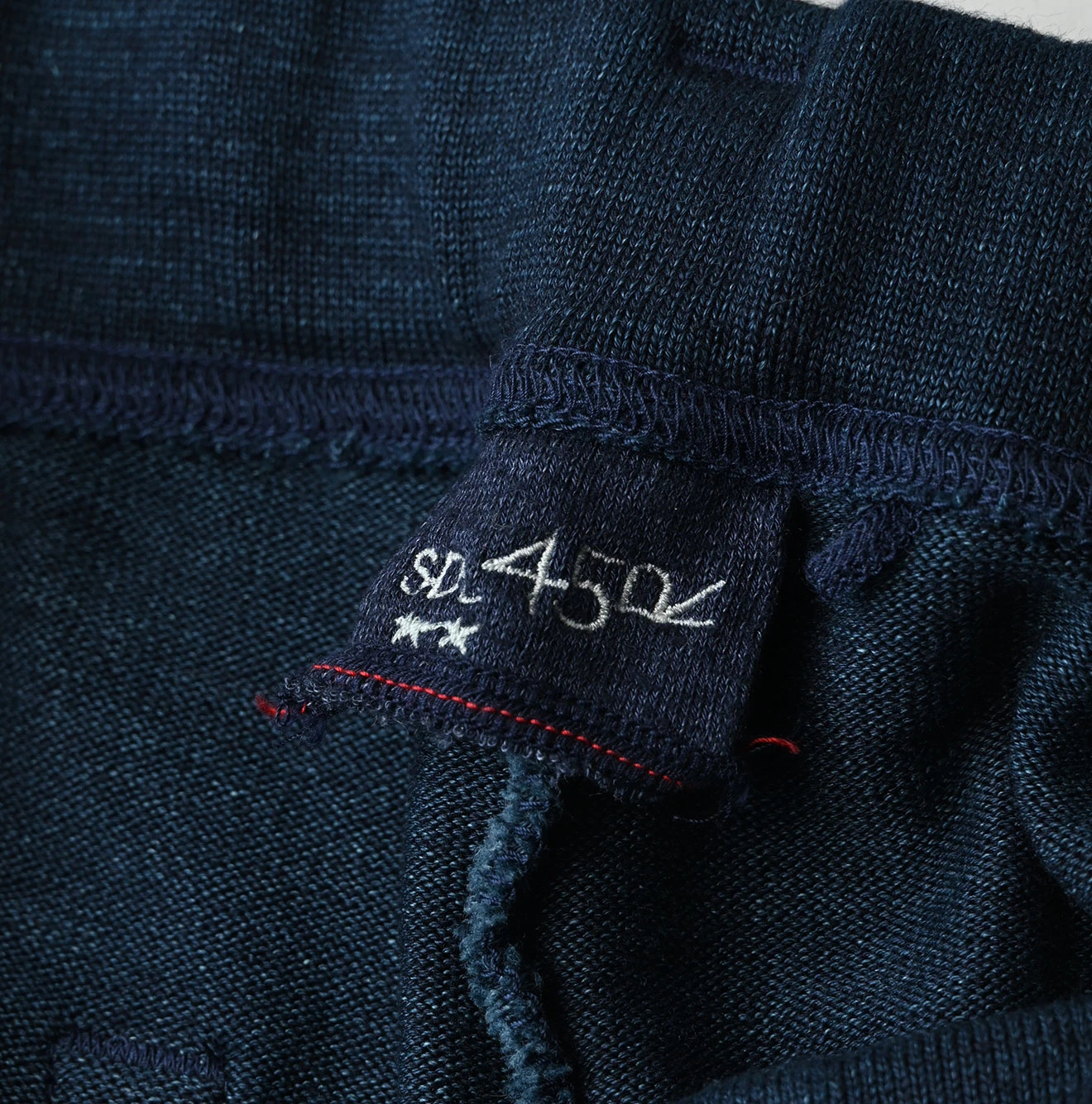 45R(フォーティファイブアール) |度詰ニットソーの908パンツ（インディゴ）