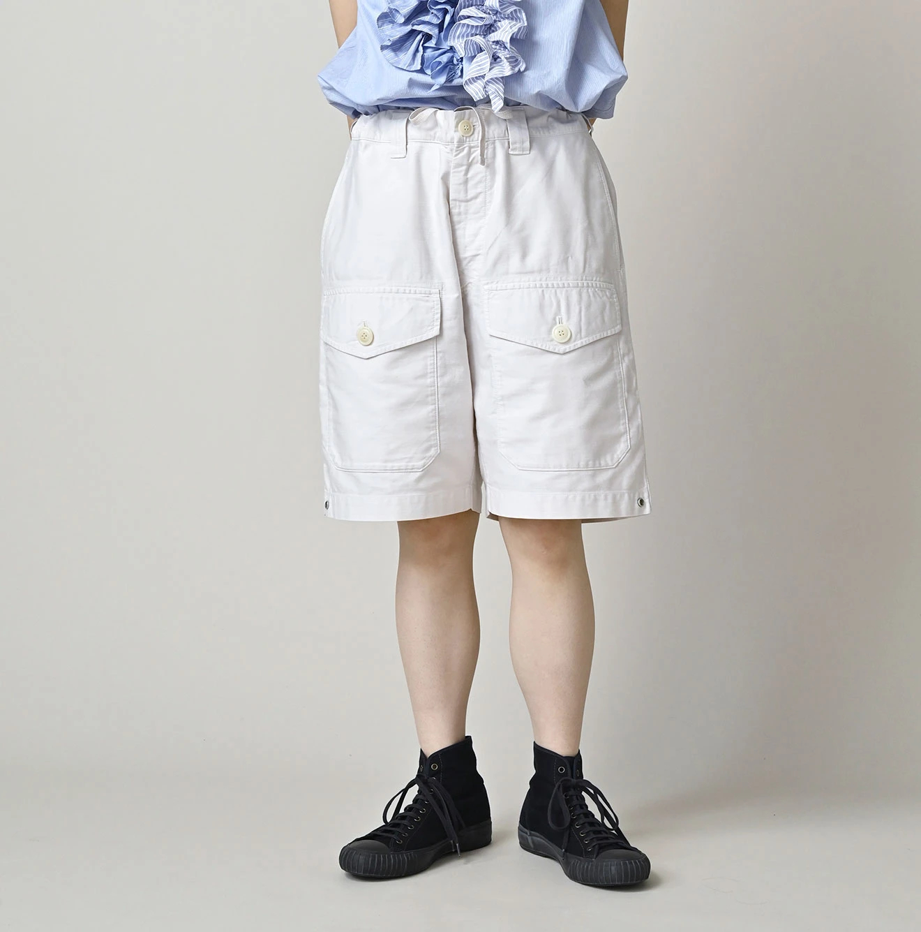 45R(フォーティファイブアール) |ヨコサテンの908テントショートパンツ