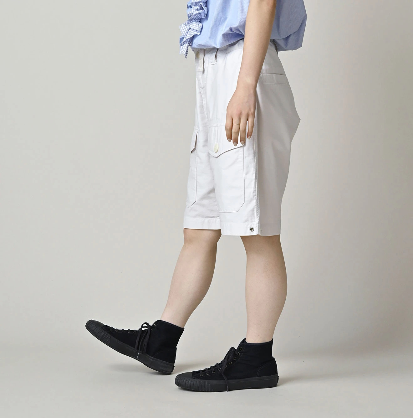 45R(フォーティファイブアール) |ヨコサテンの908テントショートパンツ