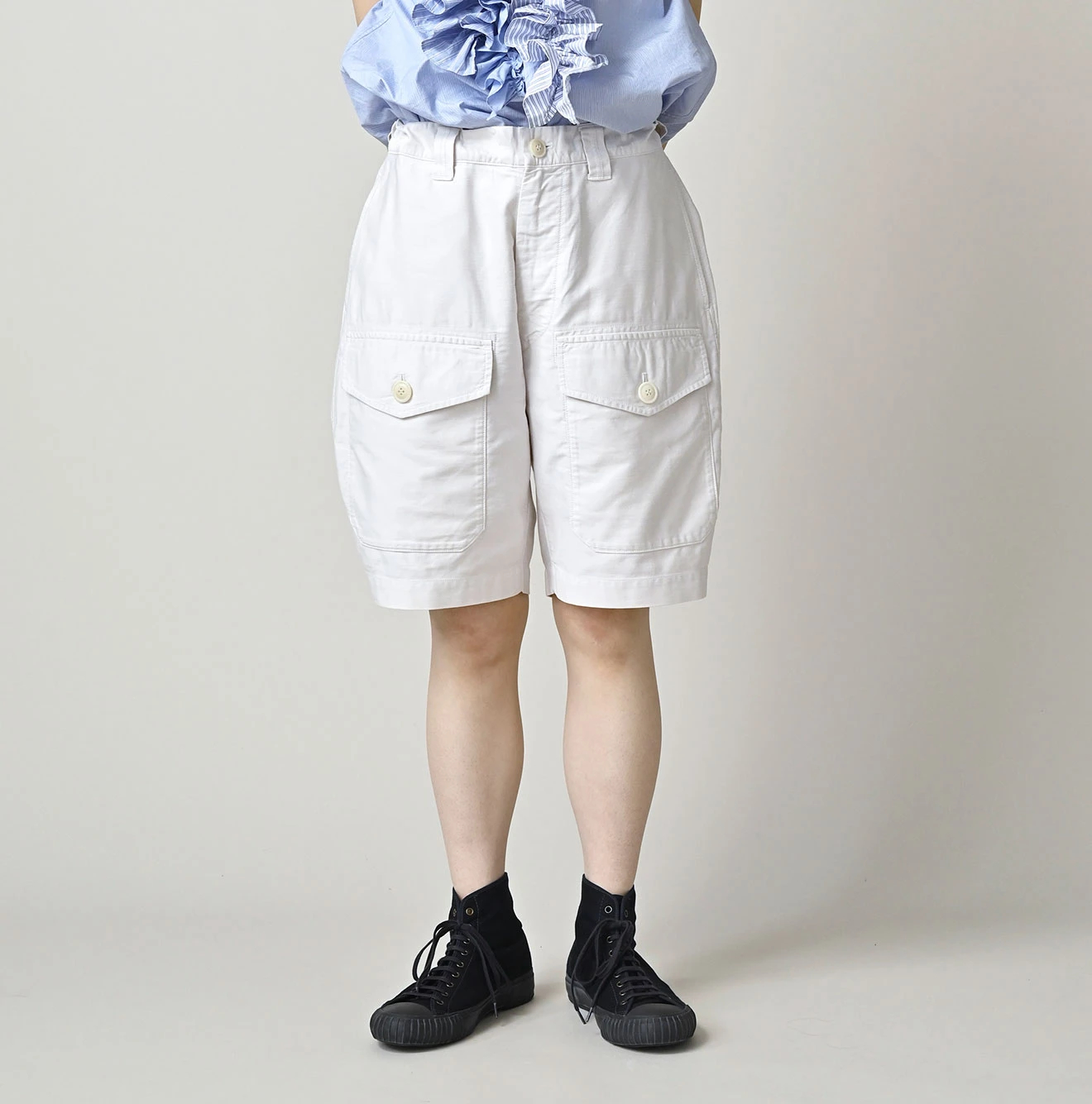 45R(フォーティファイブアール) |ヨコサテンの908テントショートパンツ