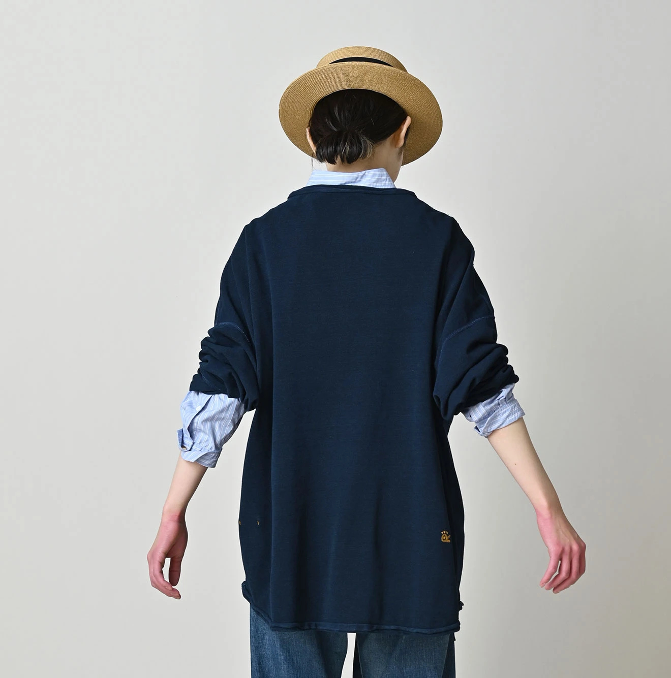 45R(フォーティファイブアール) |ONEONE 宝物の馬Tシャツ（インディゴ）