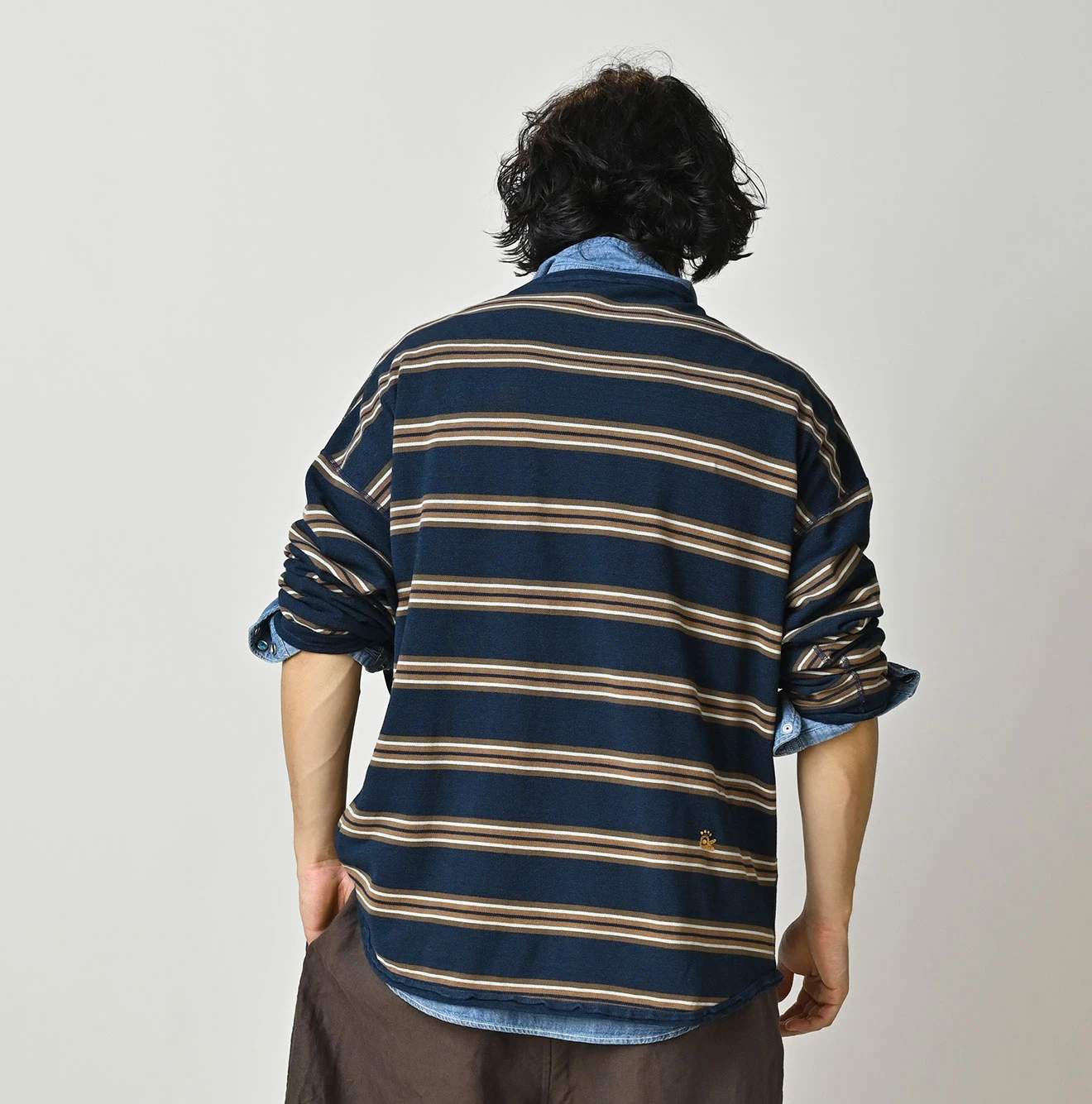 45R(フォーティファイブアール) |ONEONE 宝物の馬Tシャツ（インディゴ）