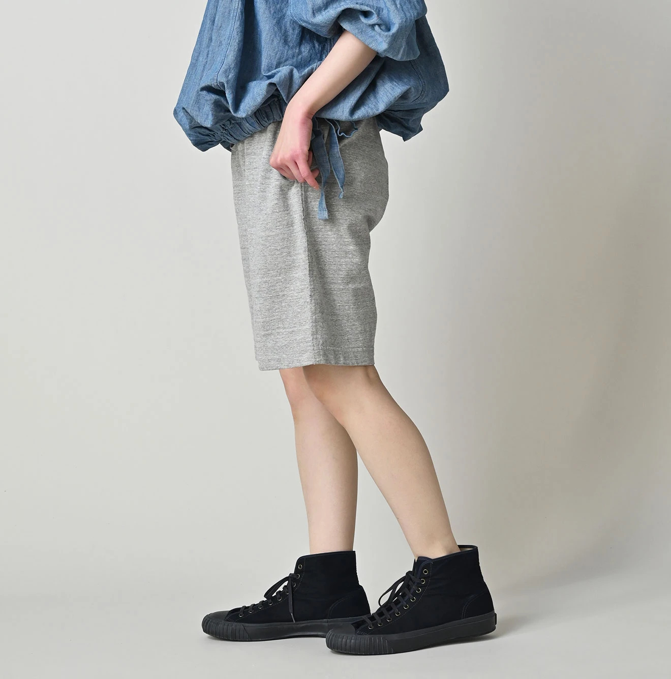 45R(フォーティファイブアール) |でこぼこ天竺の908ショートパンツ（トップ）