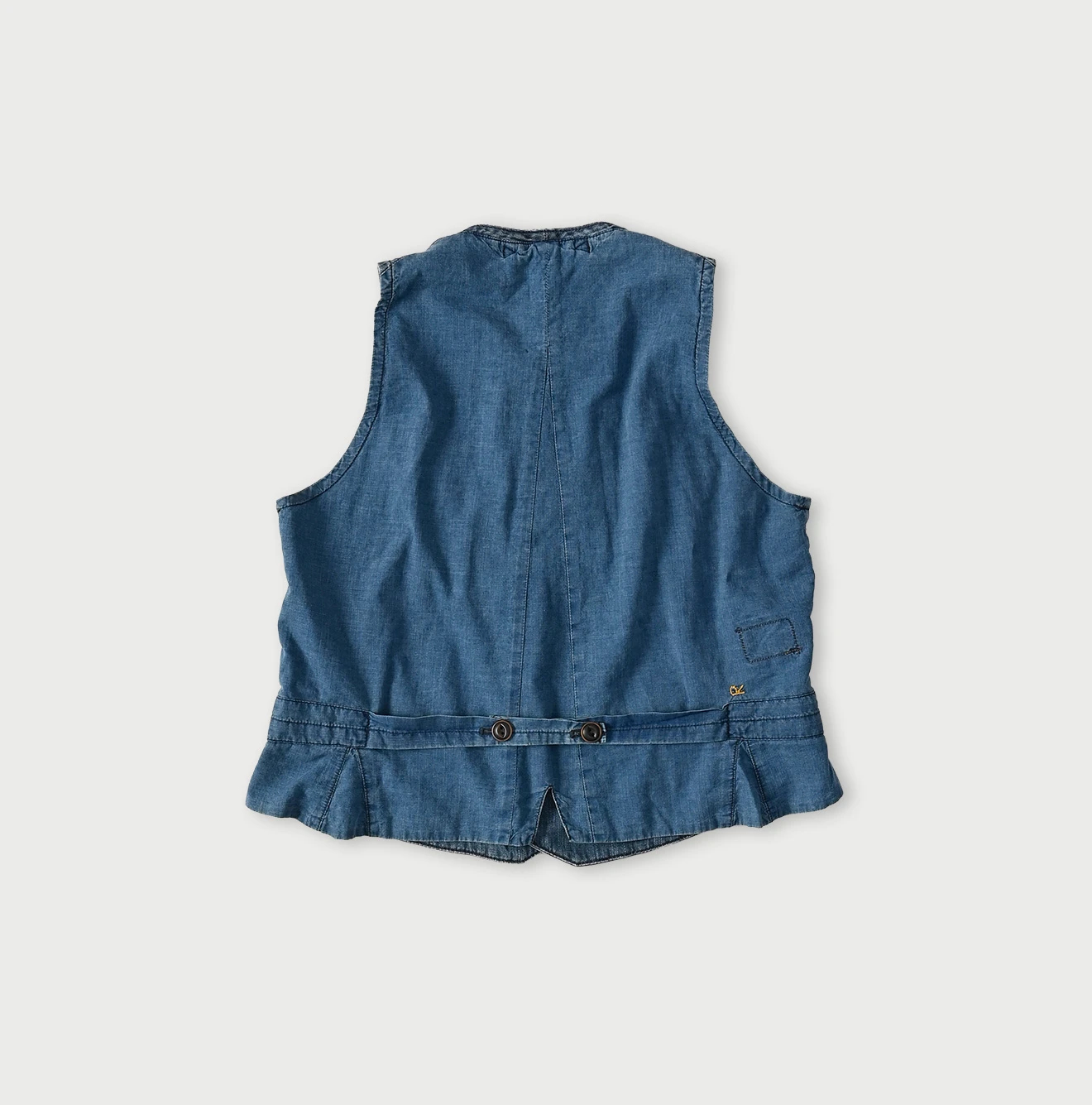 45R（フォーティファイブアール）| 45プチデニムのベスト（加工） Vest