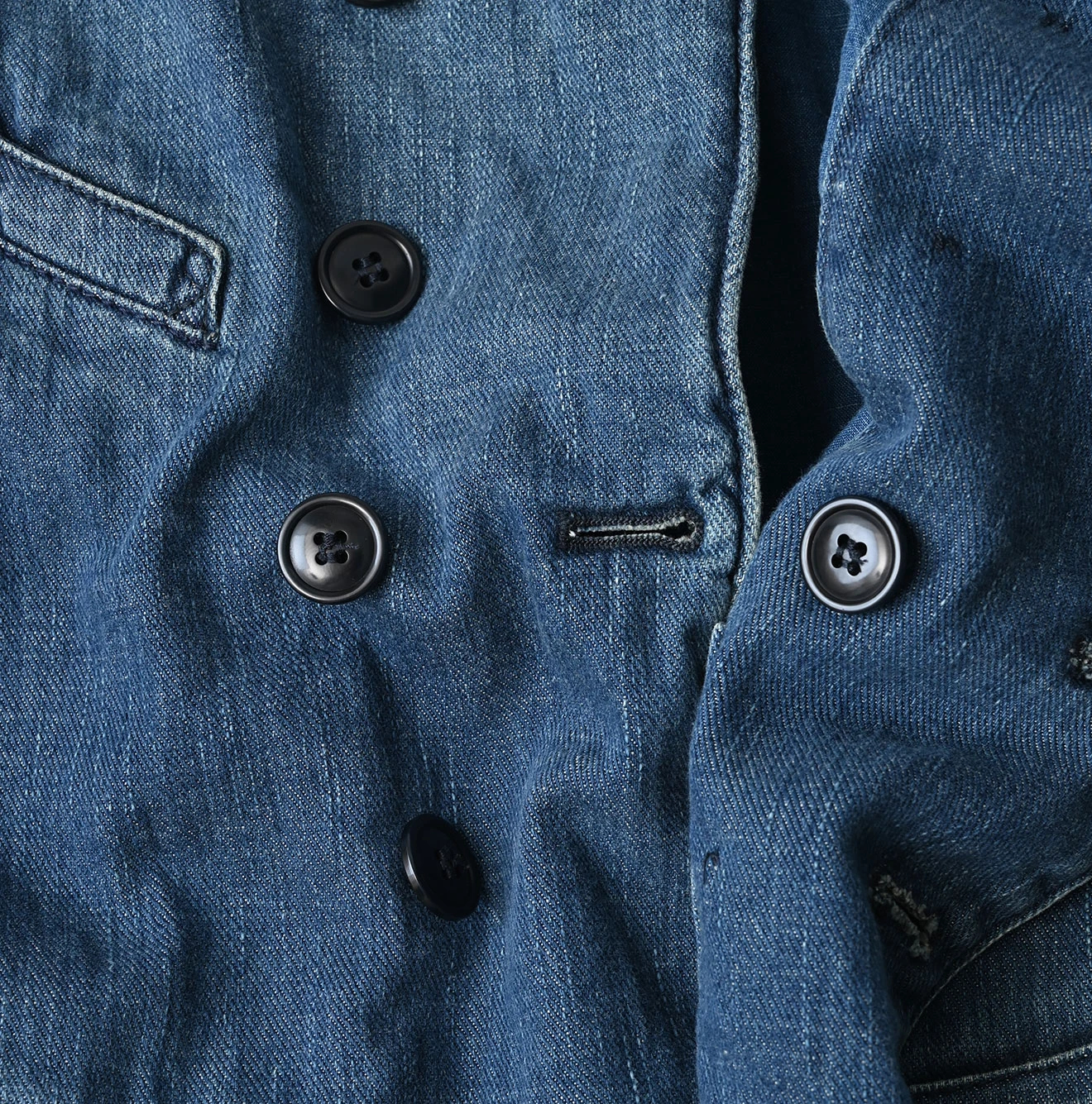 45R（フォーティファイブアール）| 45プチデニムのベスト（加工） Vest