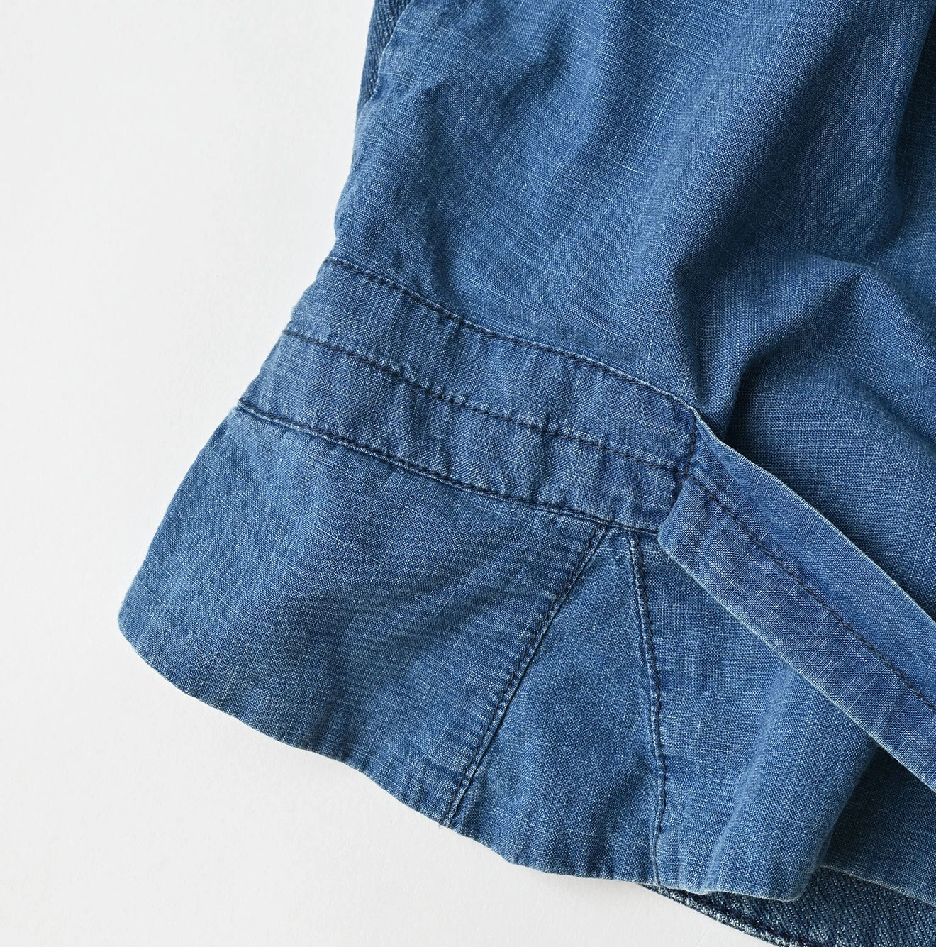 45R（フォーティファイブアール）| 45プチデニムのベスト（加工） Vest