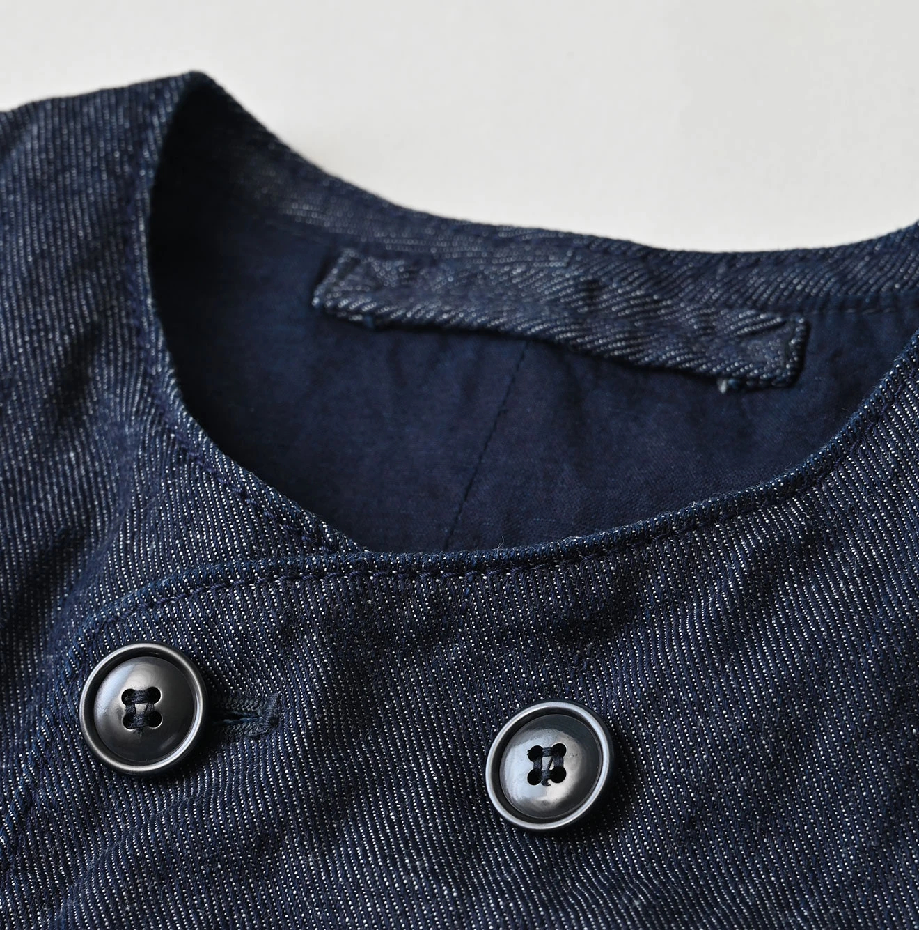 45R（フォーティファイブアール）| 45プチデニムのベスト（濃） Vest