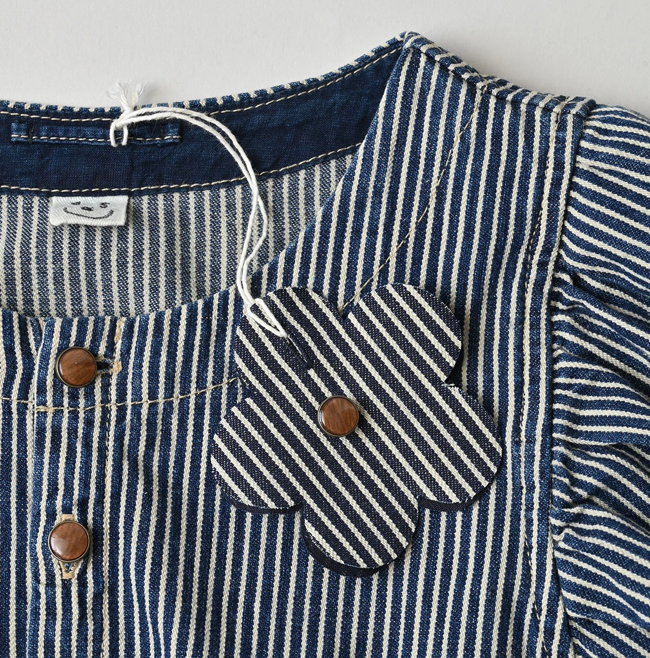 45R（フォーティファイブアール）| 小麦デニムのパフブラウス Blouse