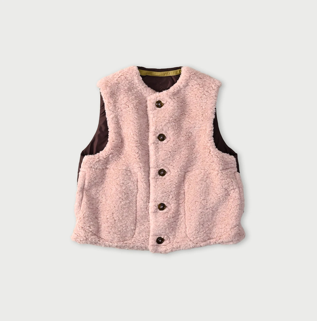 45R（フォーティファイブアール）| ウールボア×ナイロンのベスト Vest