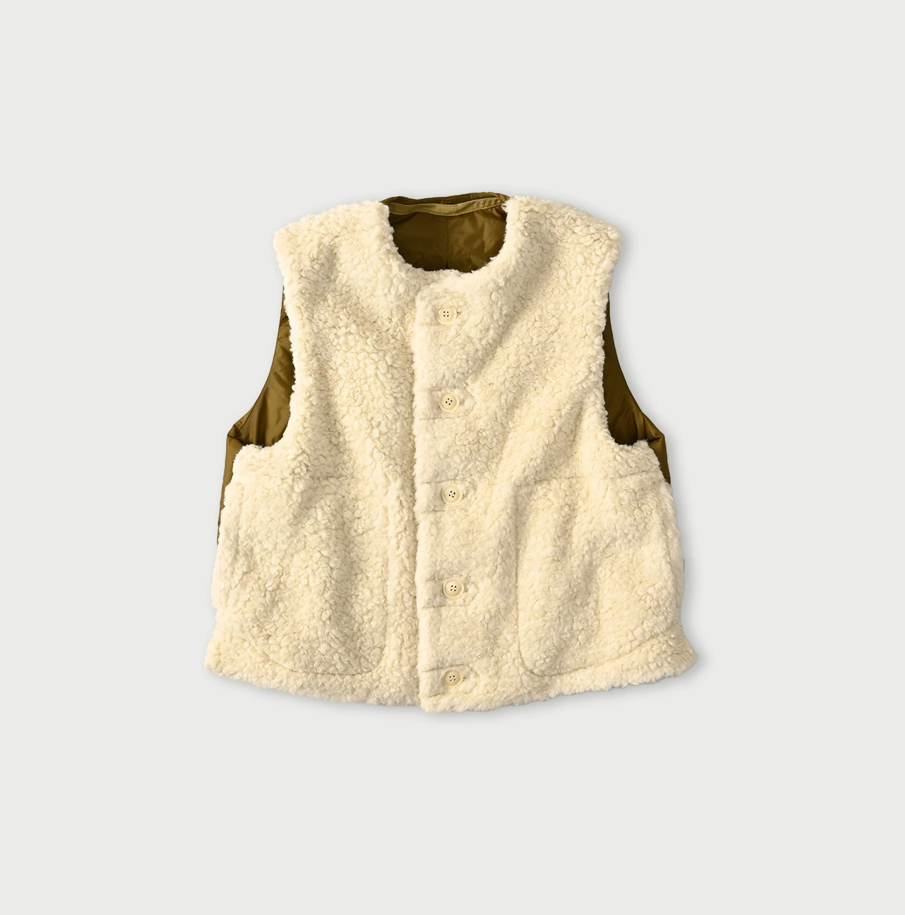 45R サイズ2 ウールボア×ナイロンベスト 45R（フォーティファイブアール）| ウールボア×ナイロンのベスト Vest