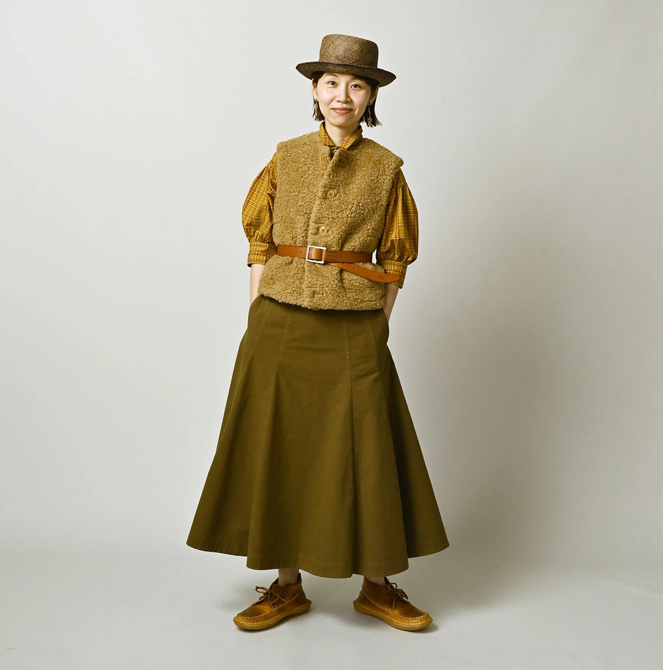 45R woolベスト 45R（フォーティファイブアール）| ウールボア×ナイロンのベスト Vest