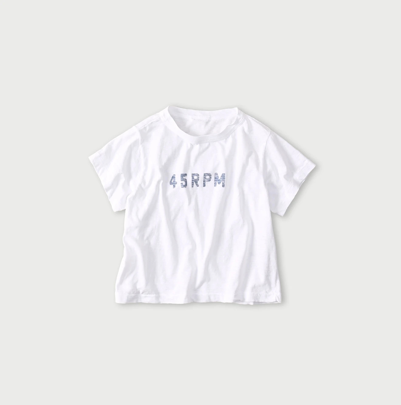 45R(フォーティファイブアール) |天竺のチビ比女deロゴTシャツ