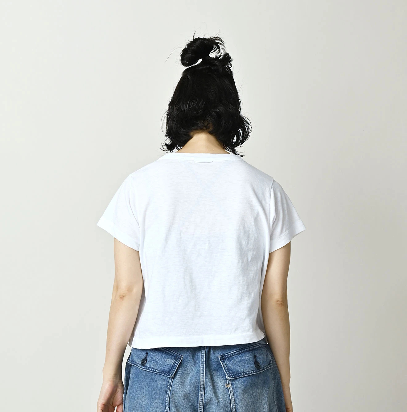 45R(フォーティファイブアール) |天竺のチビ比女deロゴTシャツ